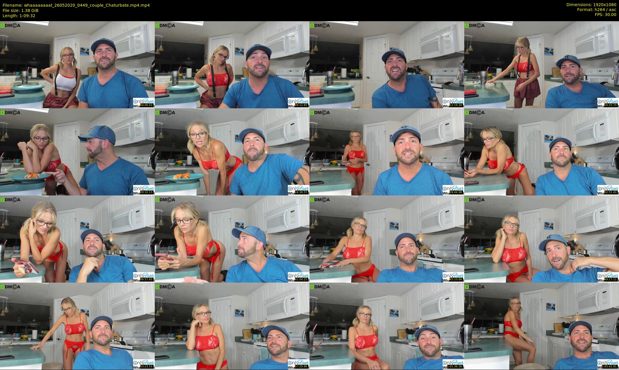 whaaaaaaaat — 70 minute Chaturbate couple cam show recording, 1080p, May 26, 2020