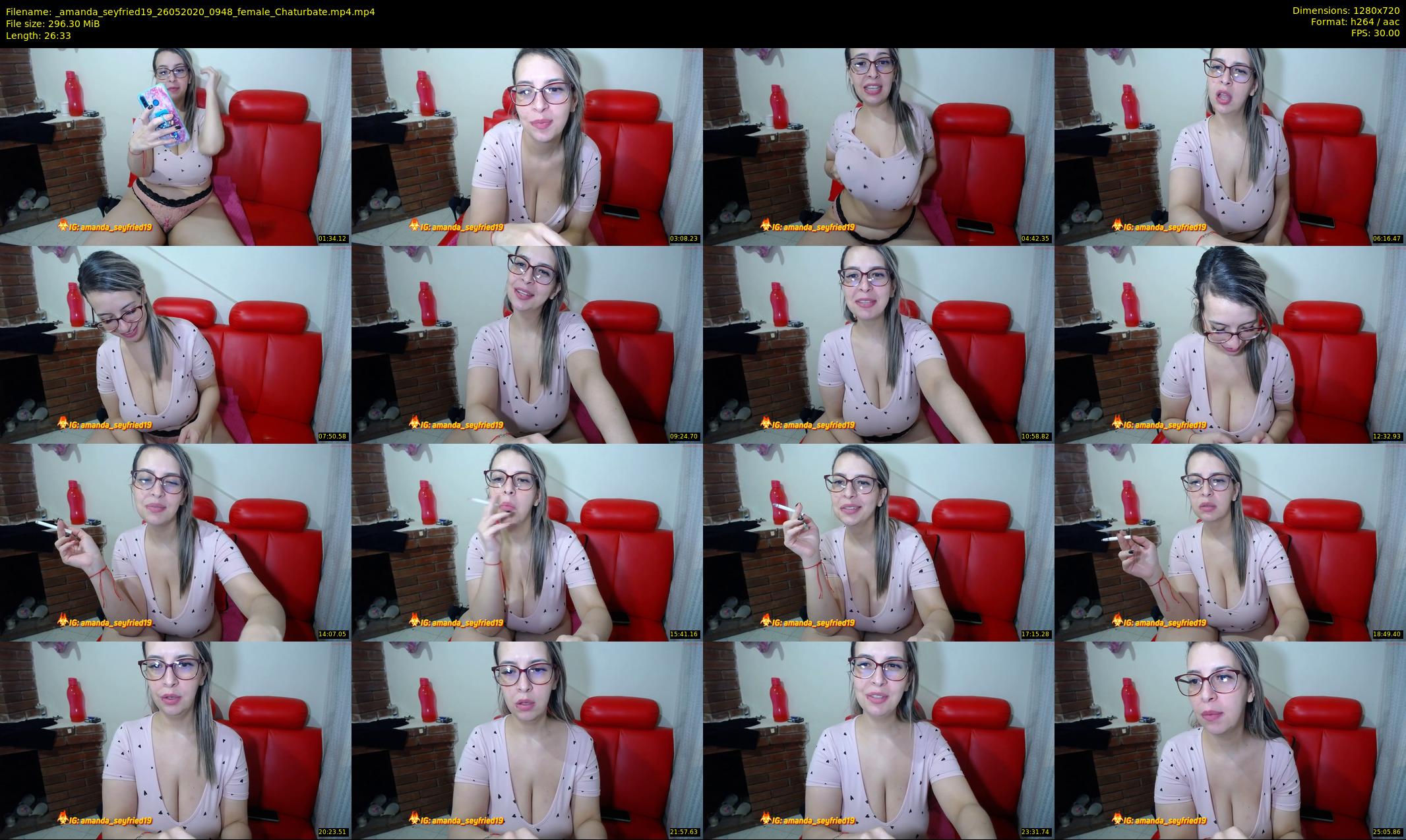 _amanda_seyfried19 — 27 minute Chaturbate female cam show recording, 720p, May 26, 2020