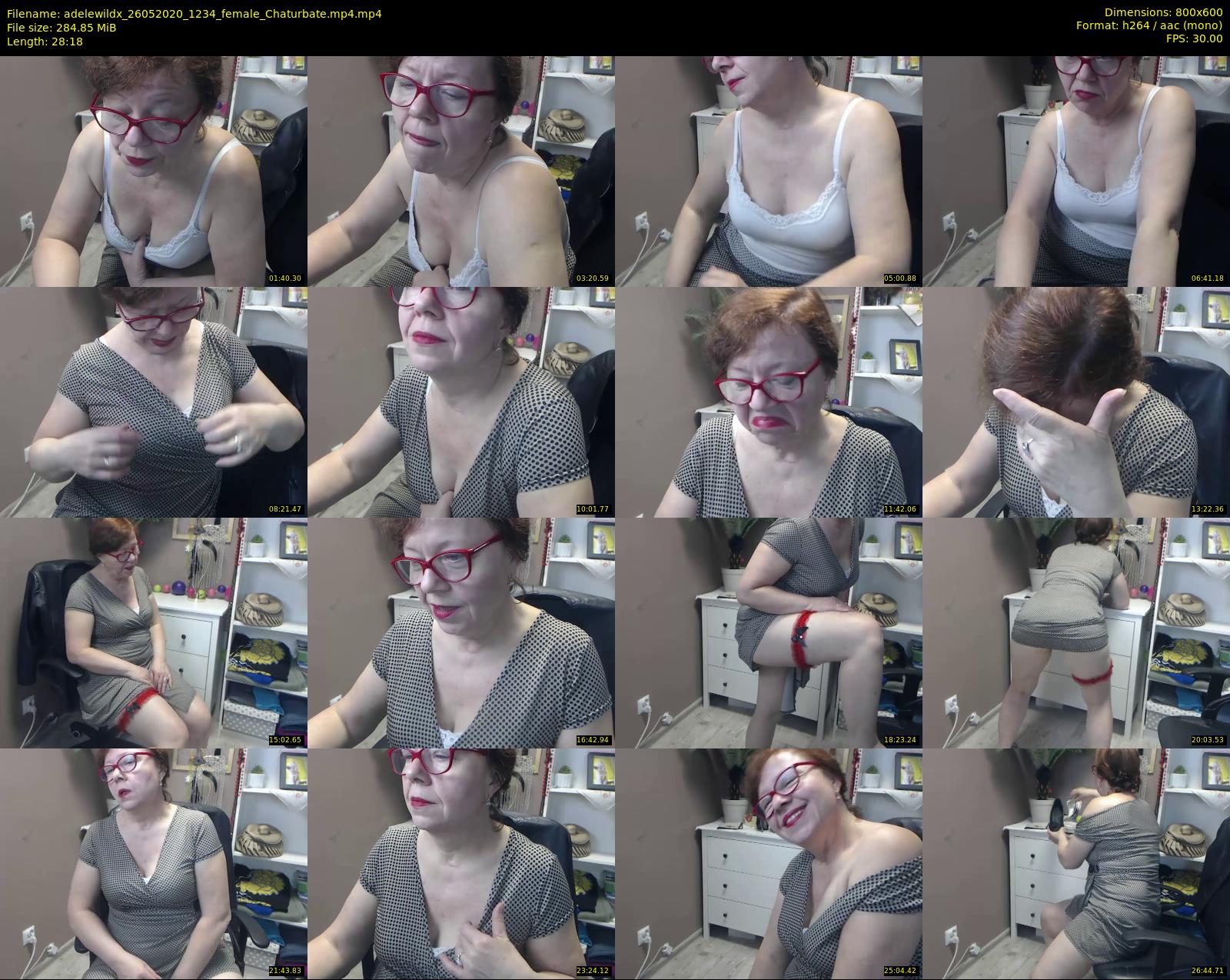 adelewildx — 29 minute Chaturbate female cam show recording, 480p, May 26, 2020
