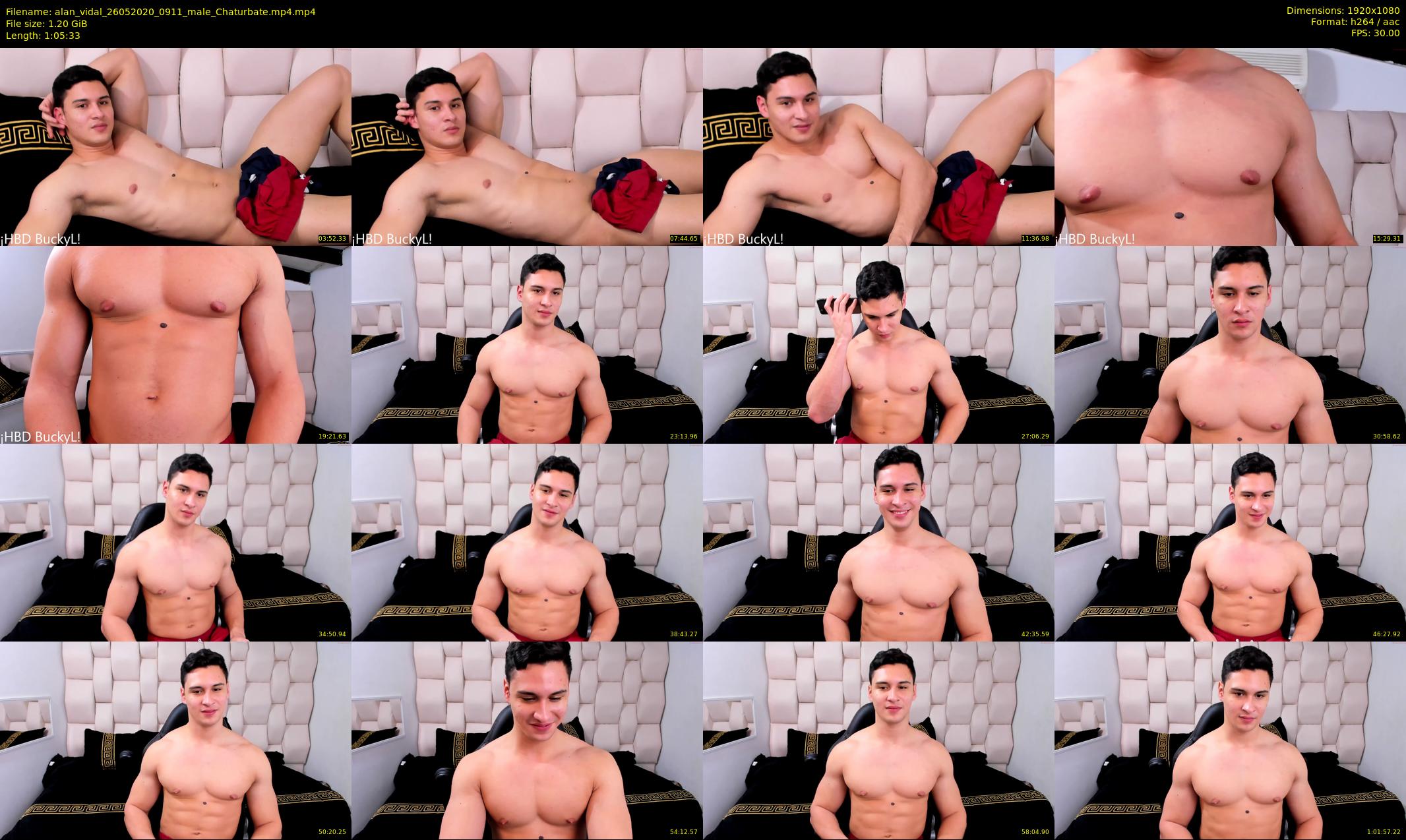 alan_vidal — 66 minute Chaturbate male cam show recording, 1080p, May 26, 2020