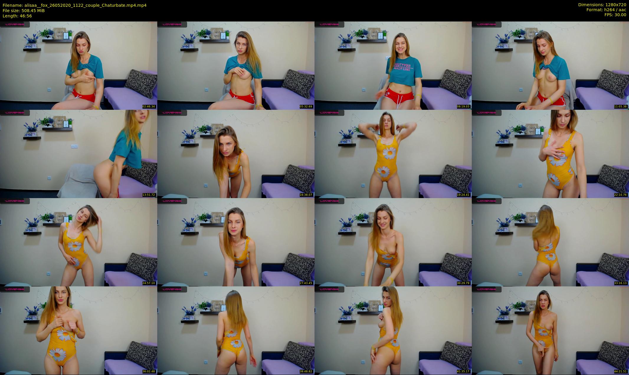 alisaa__fox — 47 minute Chaturbate female cam show recording, 720p, May 26, 2020