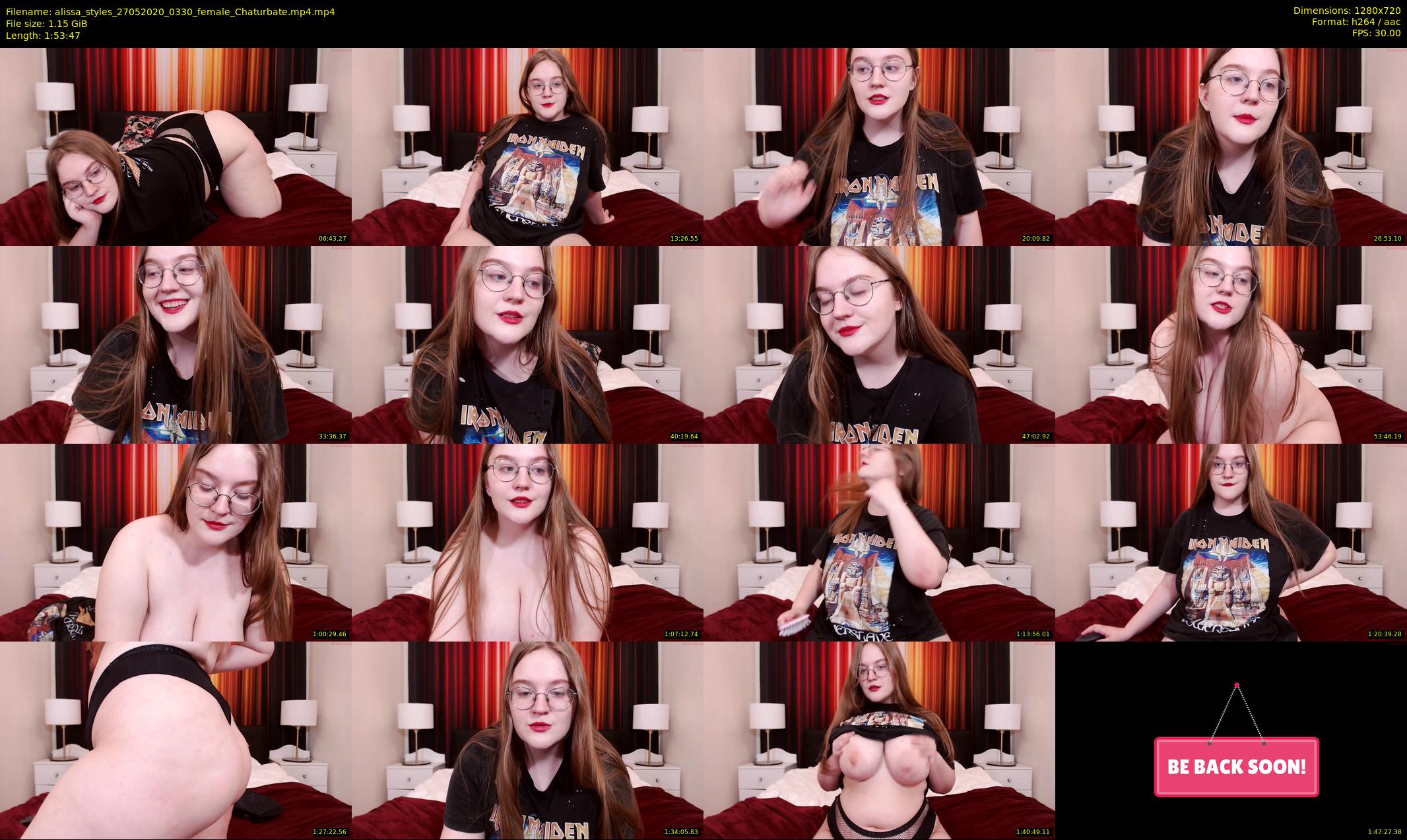 alissa_styles — 114 minute Chaturbate female cam show recording, 720p, May 27, 2020