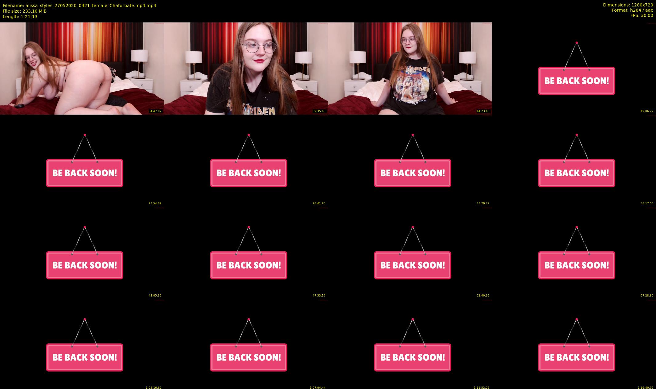 alissa_styles — 82 minute Chaturbate female cam show recording, 720p, May 27, 2020