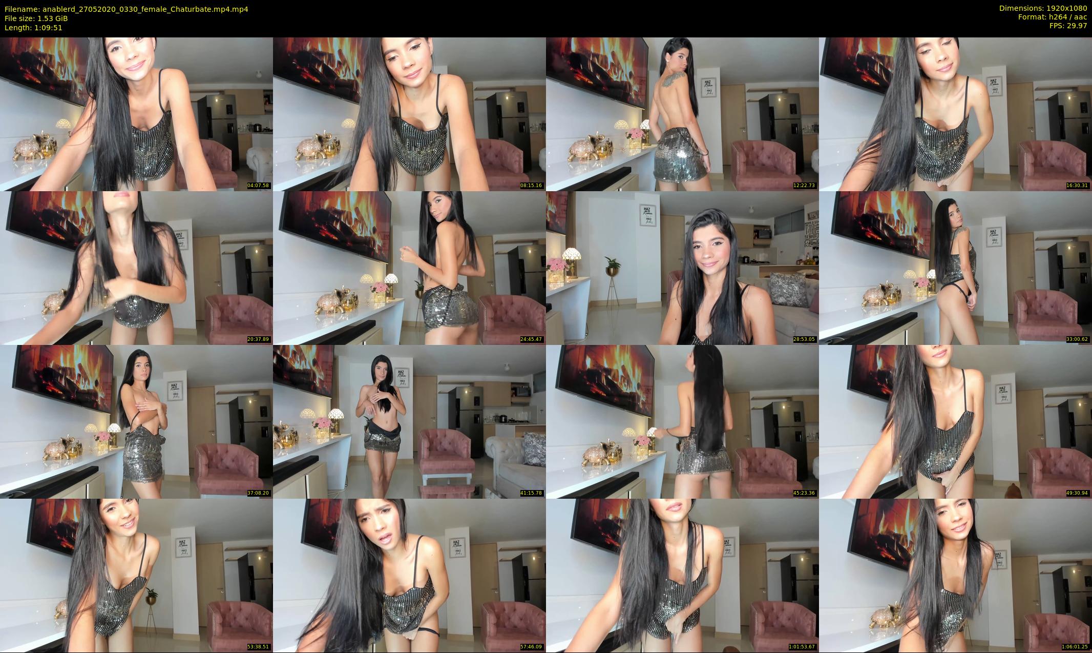anablerd — 70 minute Chaturbate female cam show recording, 1080p, May 27, 2020
