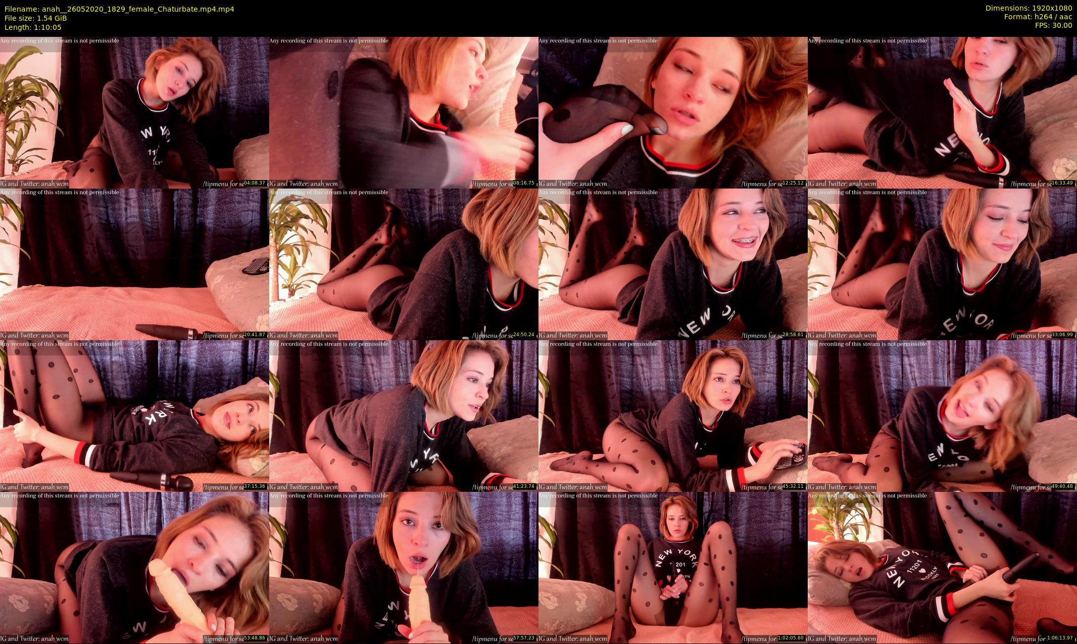 anah_ — 71 minute Chaturbate female cam show recording, 1080p, May 26, 2020