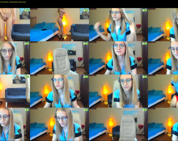 angeellina — 70 minute Chaturbate female cam show recording, 1080p, May 27, 2020