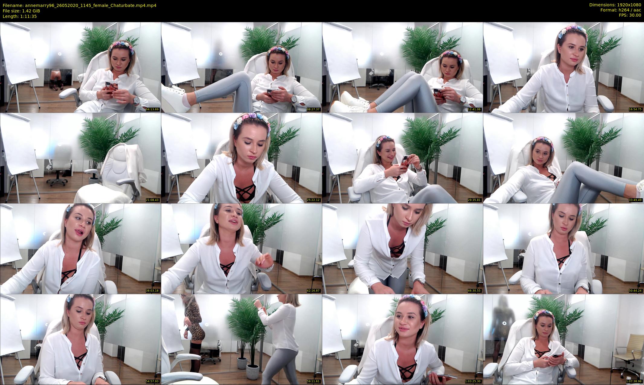 annemarry96 — 72 minute Chaturbate female cam show recording, 1080p, May 26, 2020