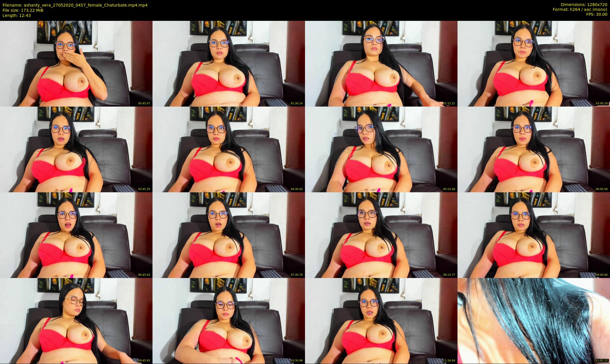 ashanty_vera — 13 minute Chaturbate couple cam show recording, 720p, May 27, 2020