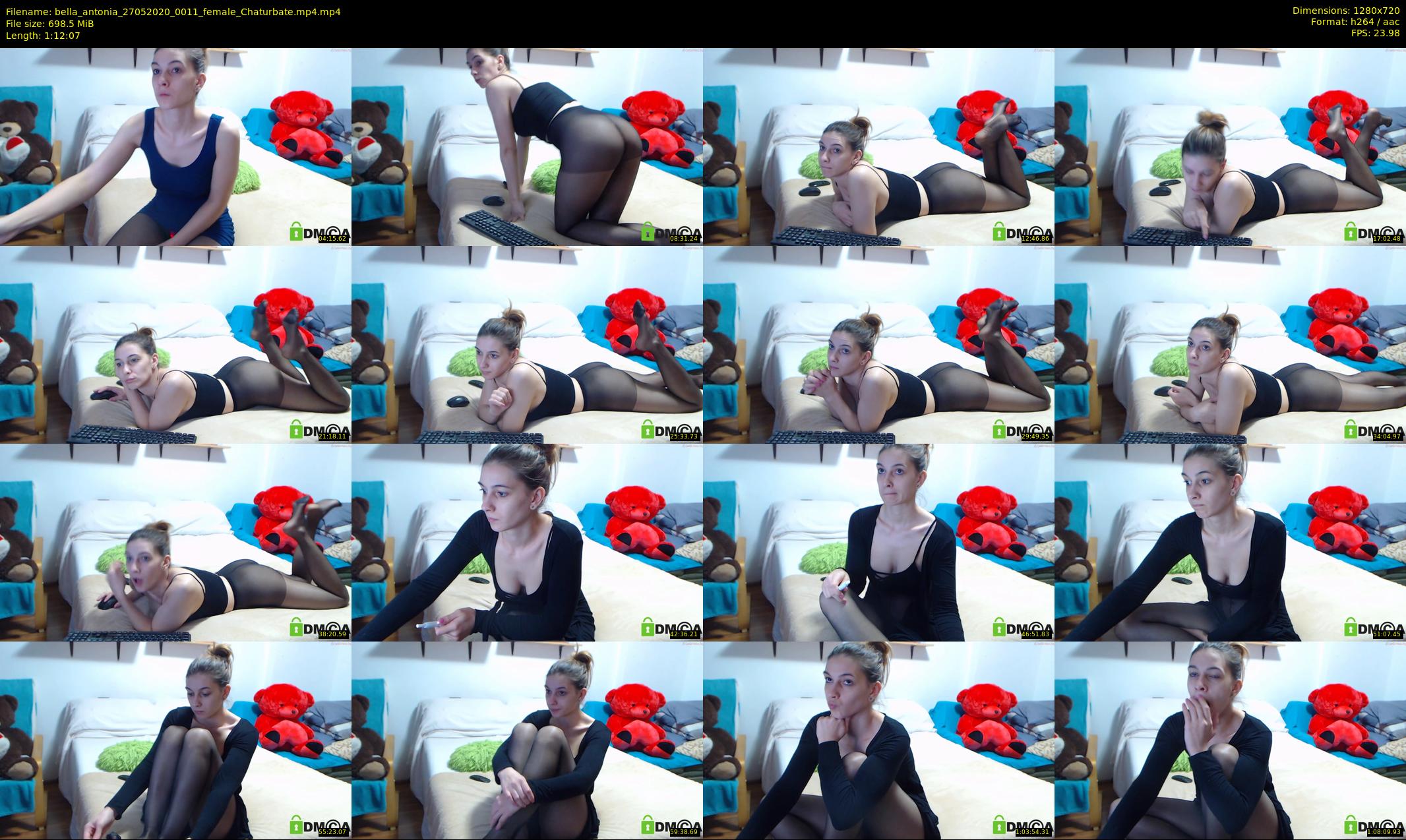 bella_antonia — 73 minute Chaturbate female cam show recording, 720p, May 27, 2020