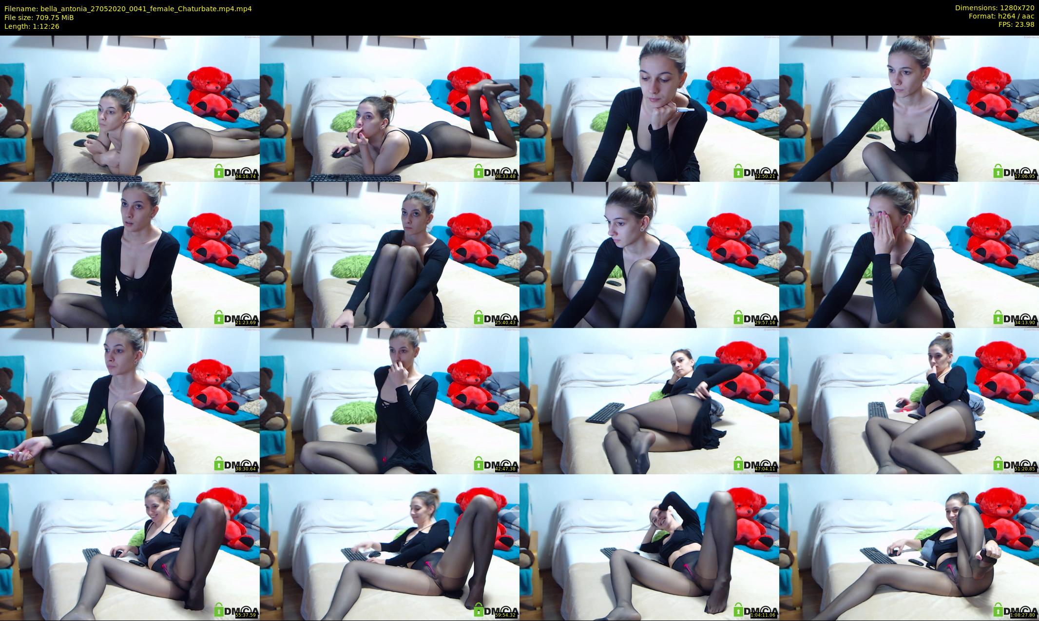 bella_antonia — 73 minute Chaturbate female cam show recording, 720p, May 27, 2020