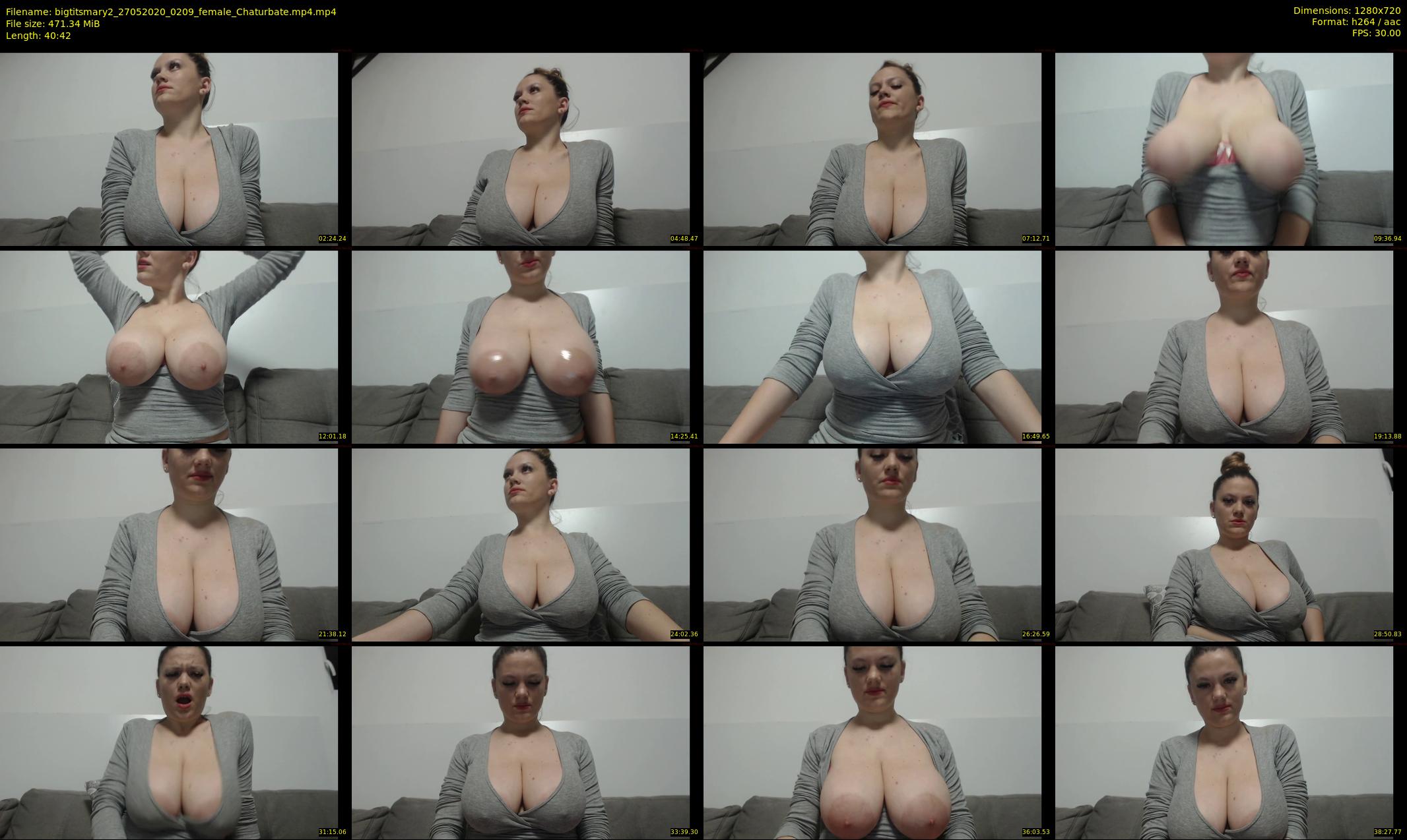 bigtitsmary2 — 41 minute Chaturbate female cam show recording, 720p, May 27, 2020