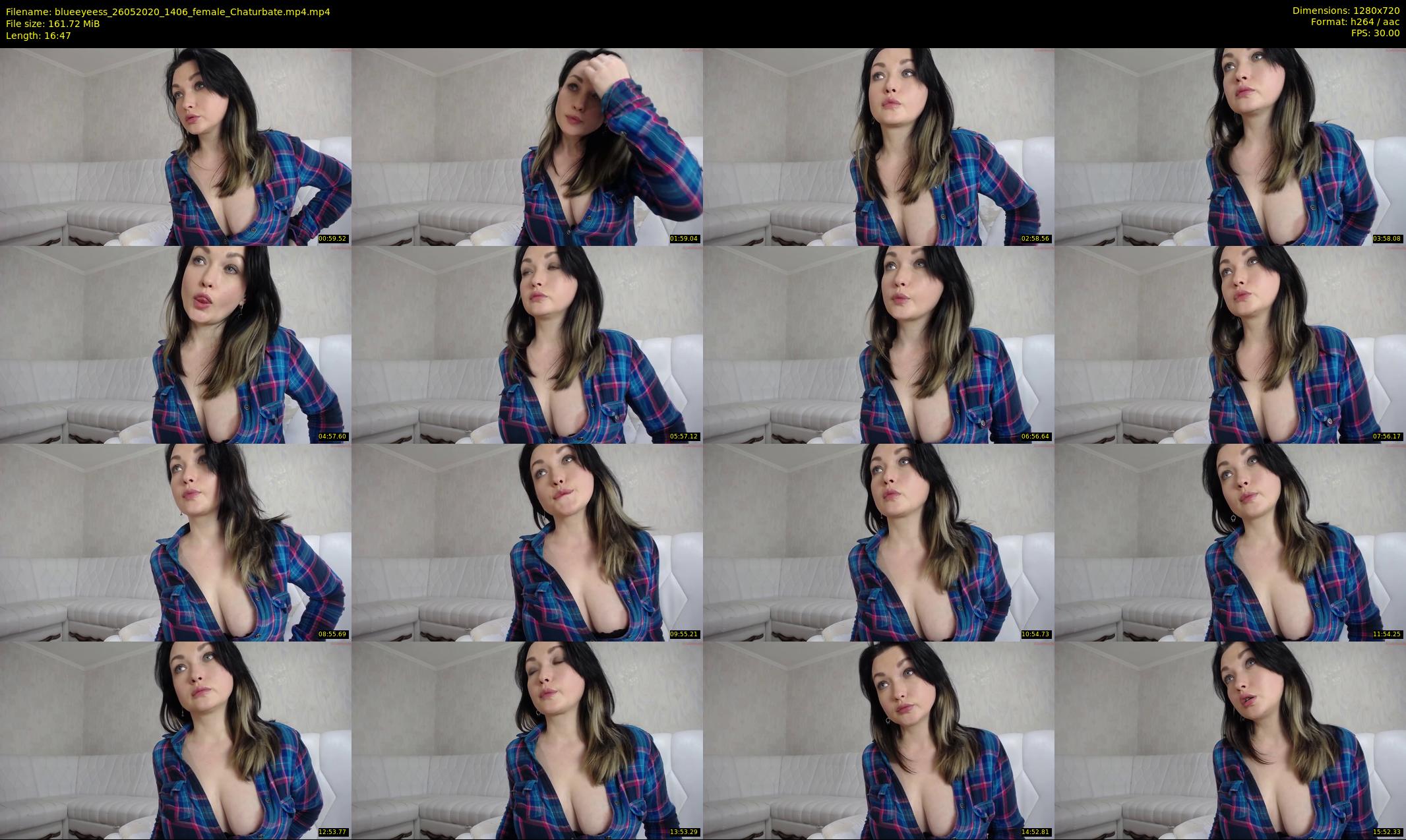 blueeyeess — 17 minute Chaturbate female cam show recording, 720p, May 26, 2020