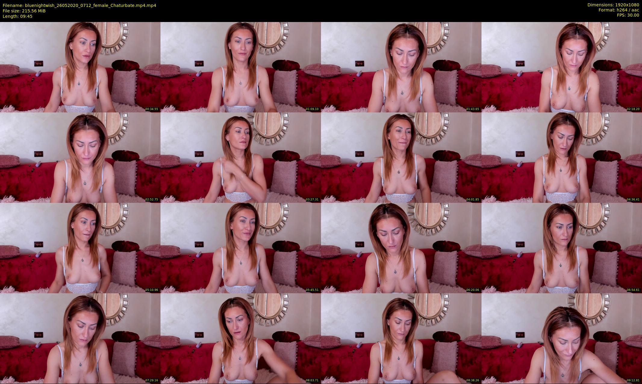 bluenightwish — 10 minute Chaturbate female cam show recording, 1080p, May 26, 2020