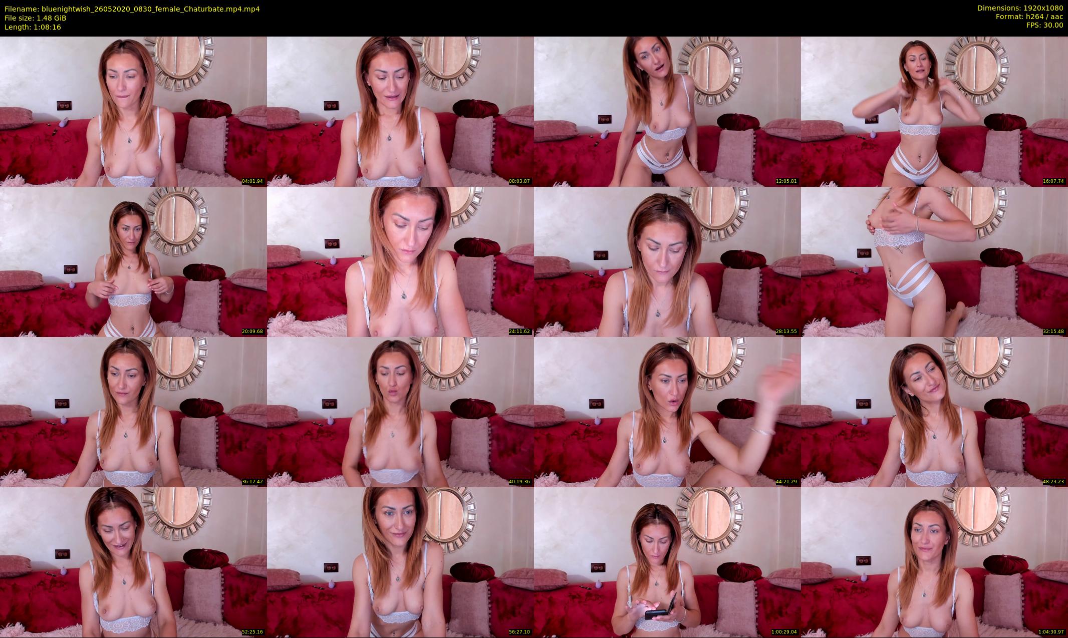 bluenightwish — 69 minute Chaturbate female cam show recording, 1080p, May 26, 2020