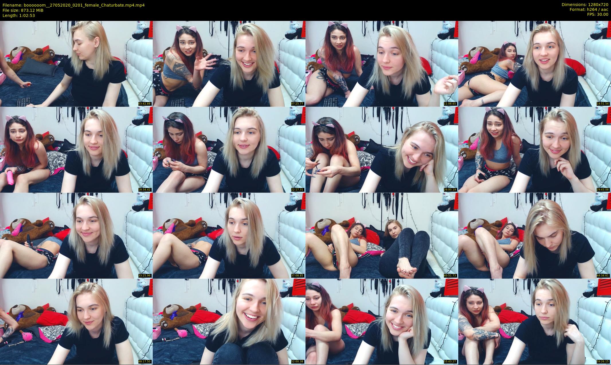 boooooom_ — 63 minute Chaturbate female cam show recording, 720p, May 27, 2020
