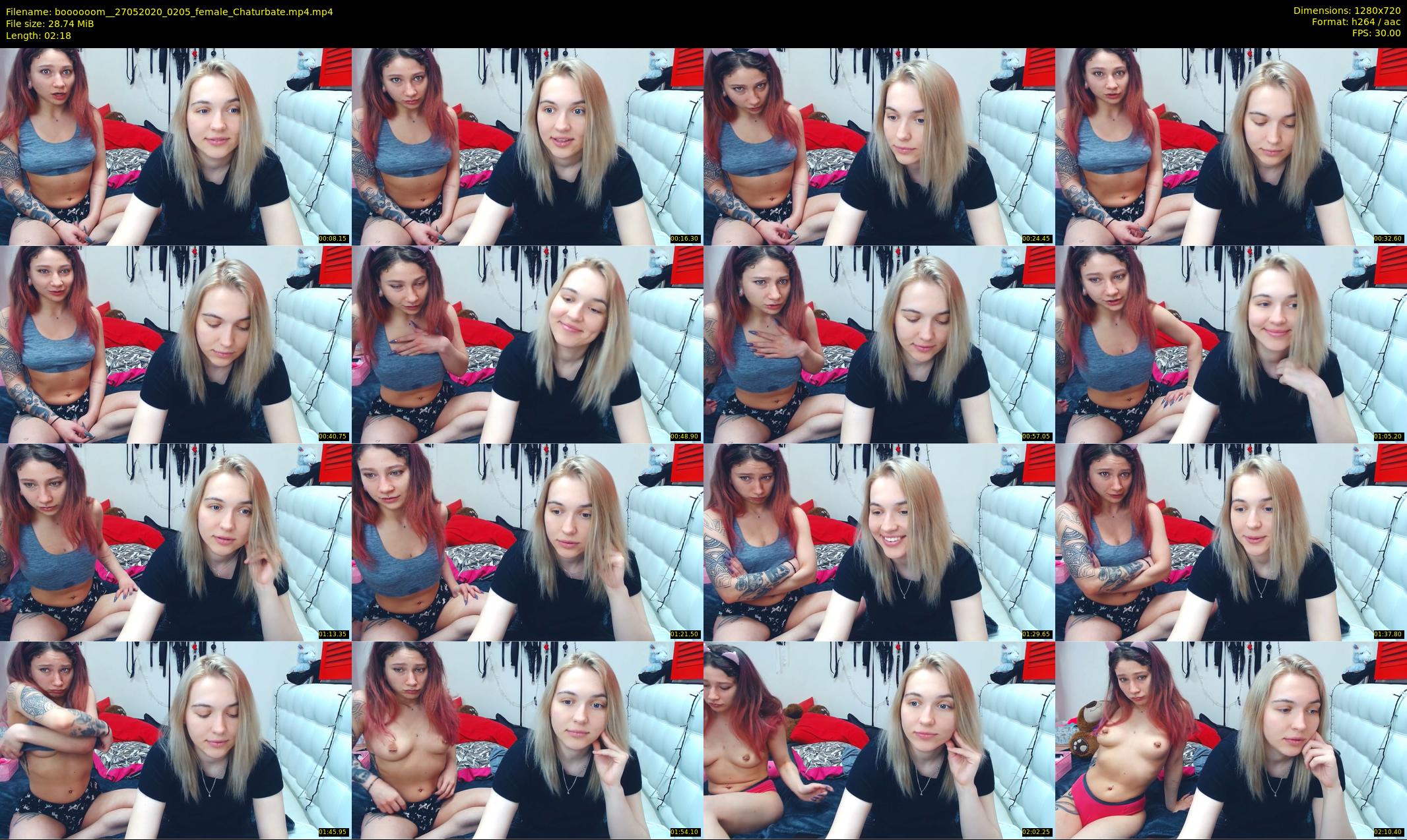 boooooom_ — 3 minute Chaturbate female cam show recording, 720p, May 27, 2020