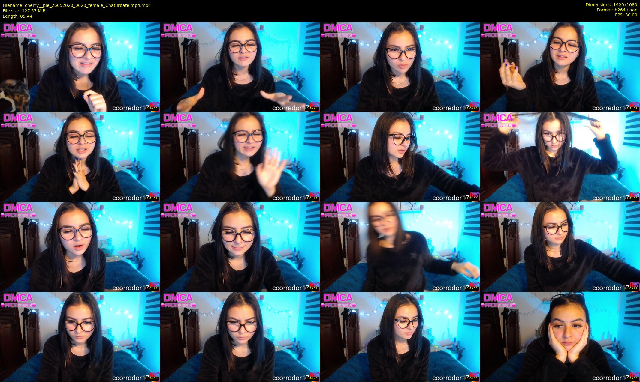 cherry__pie — 6 minute Chaturbate female cam show recording, 1080p, May 26, 2020