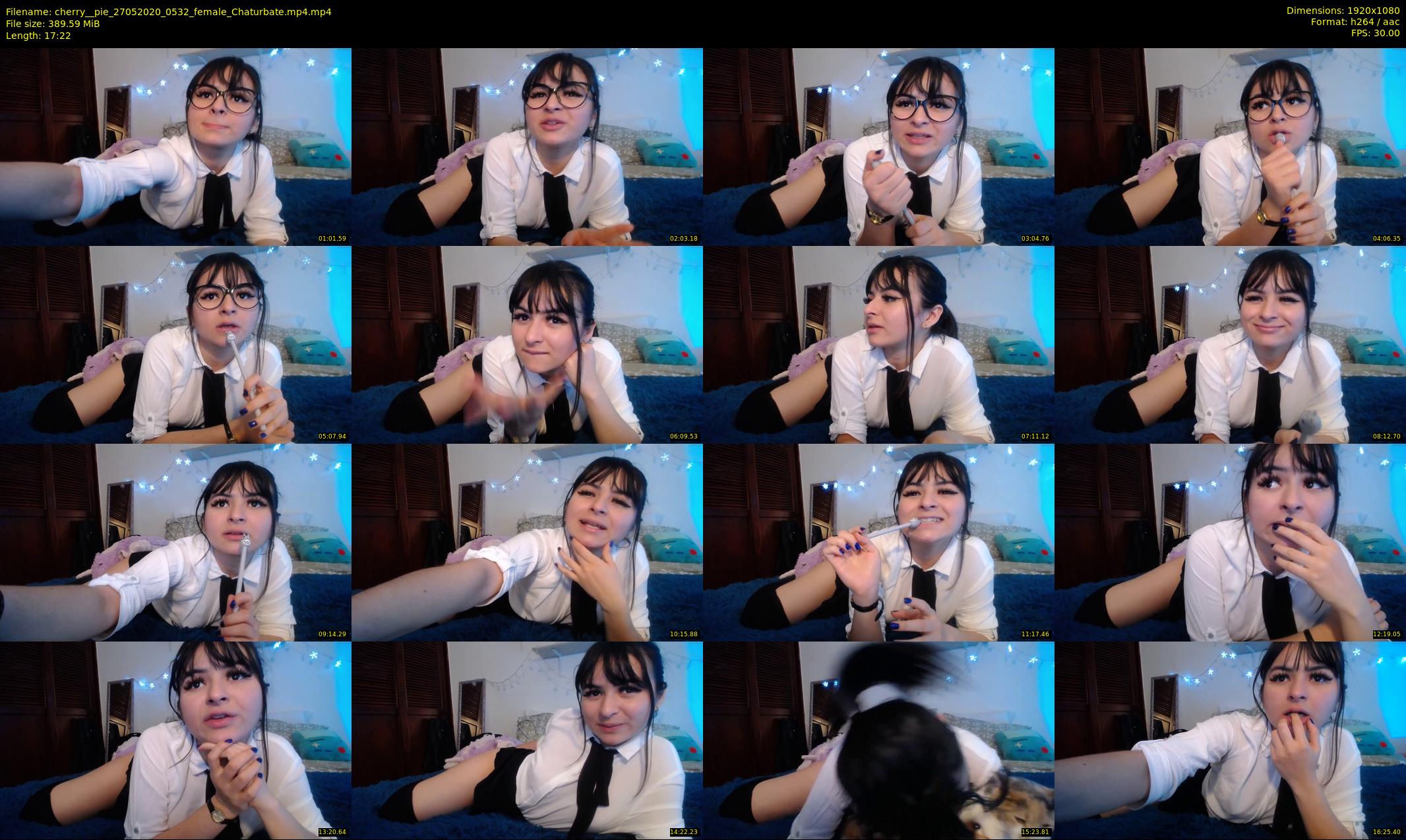 cherry__pie — 18 minute Chaturbate female cam show recording, 1080p, May 27, 2020