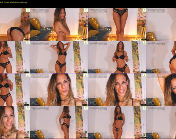 cique_black — 24 minute Chaturbate female cam show recording, 720p, May 26, 2020