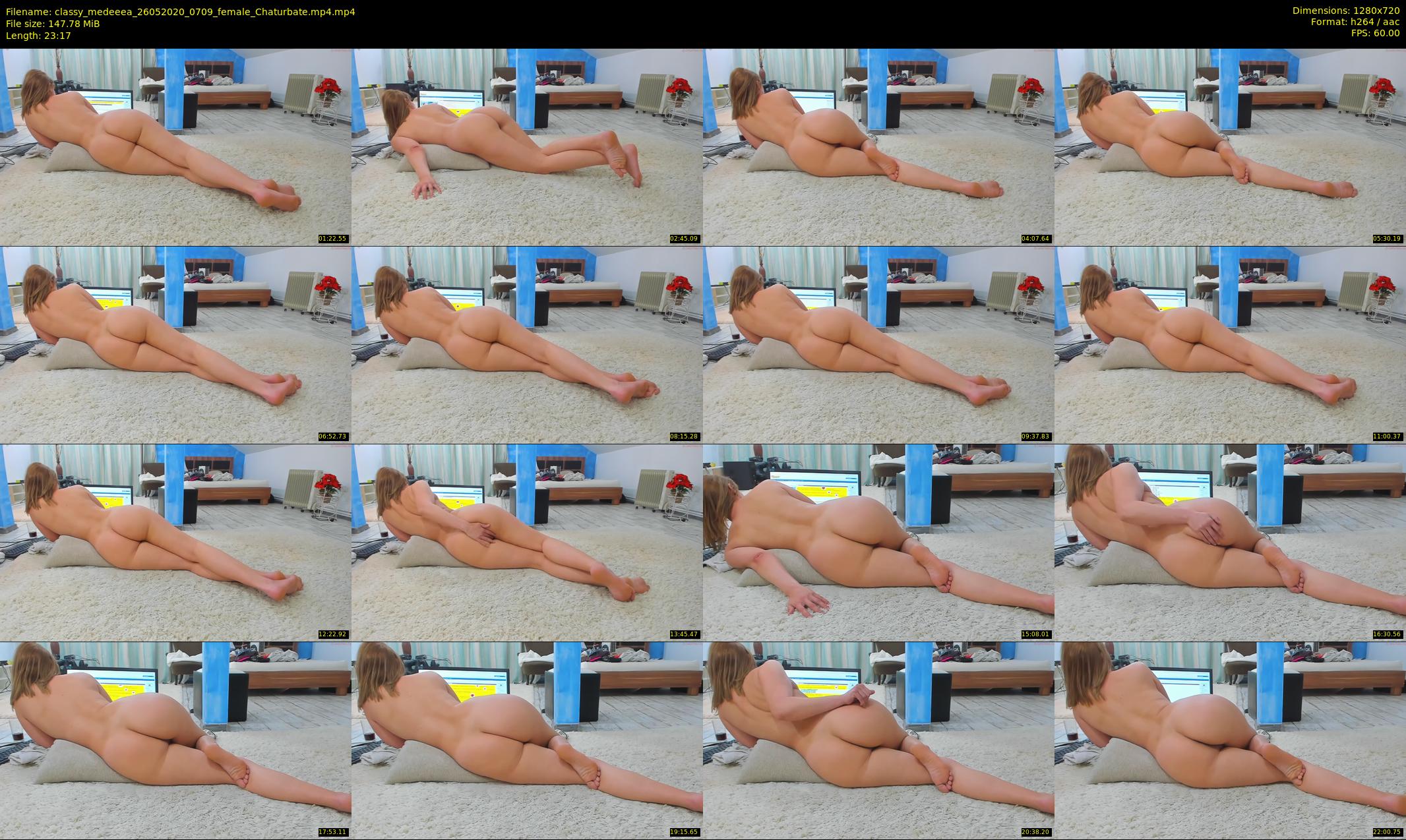 classy_medeeea — 24 minute Chaturbate female cam show recording, 720p, May 26, 2020