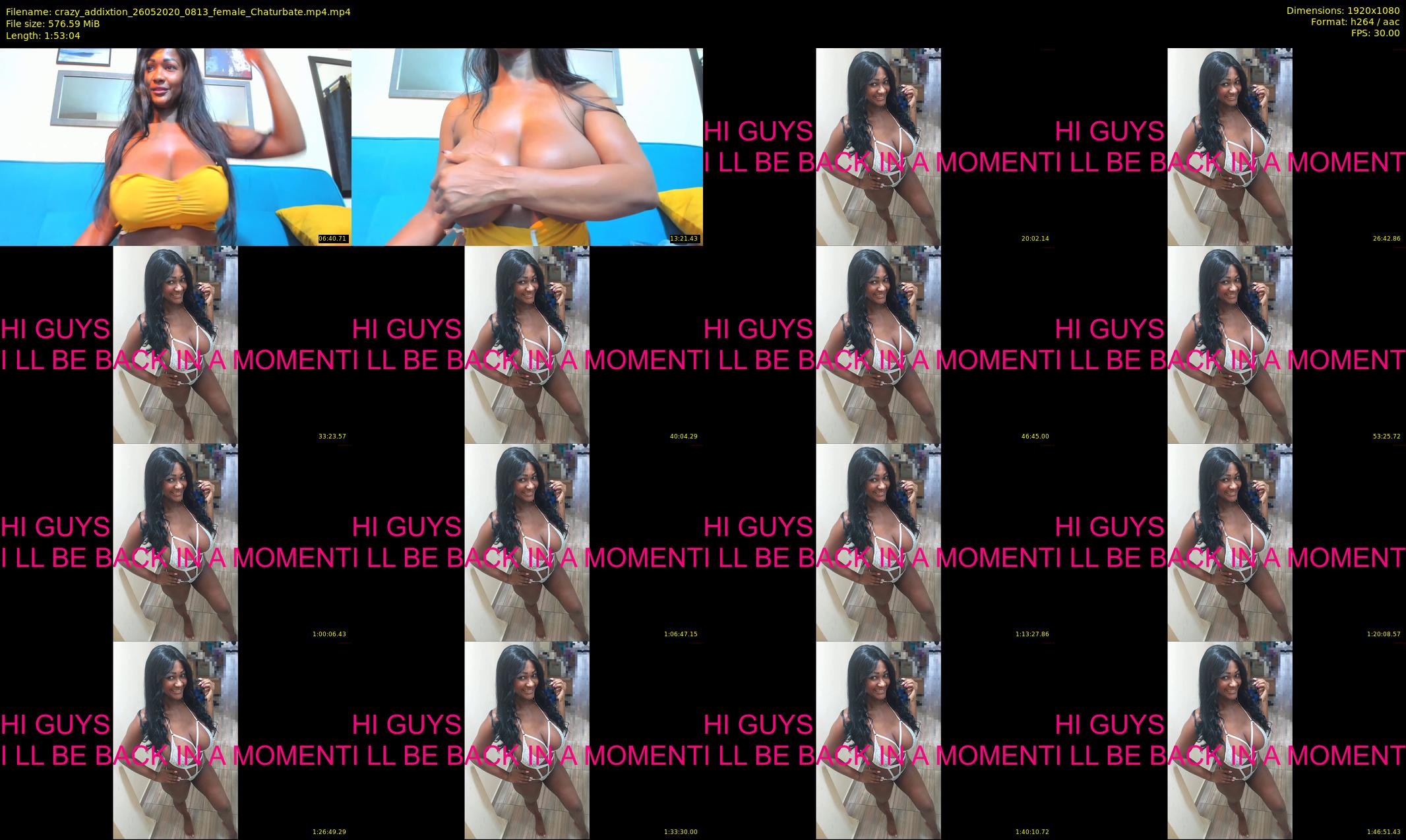 crazy_addixtion — 114 minute Chaturbate female cam show recording, 1080p, May 26, 2020