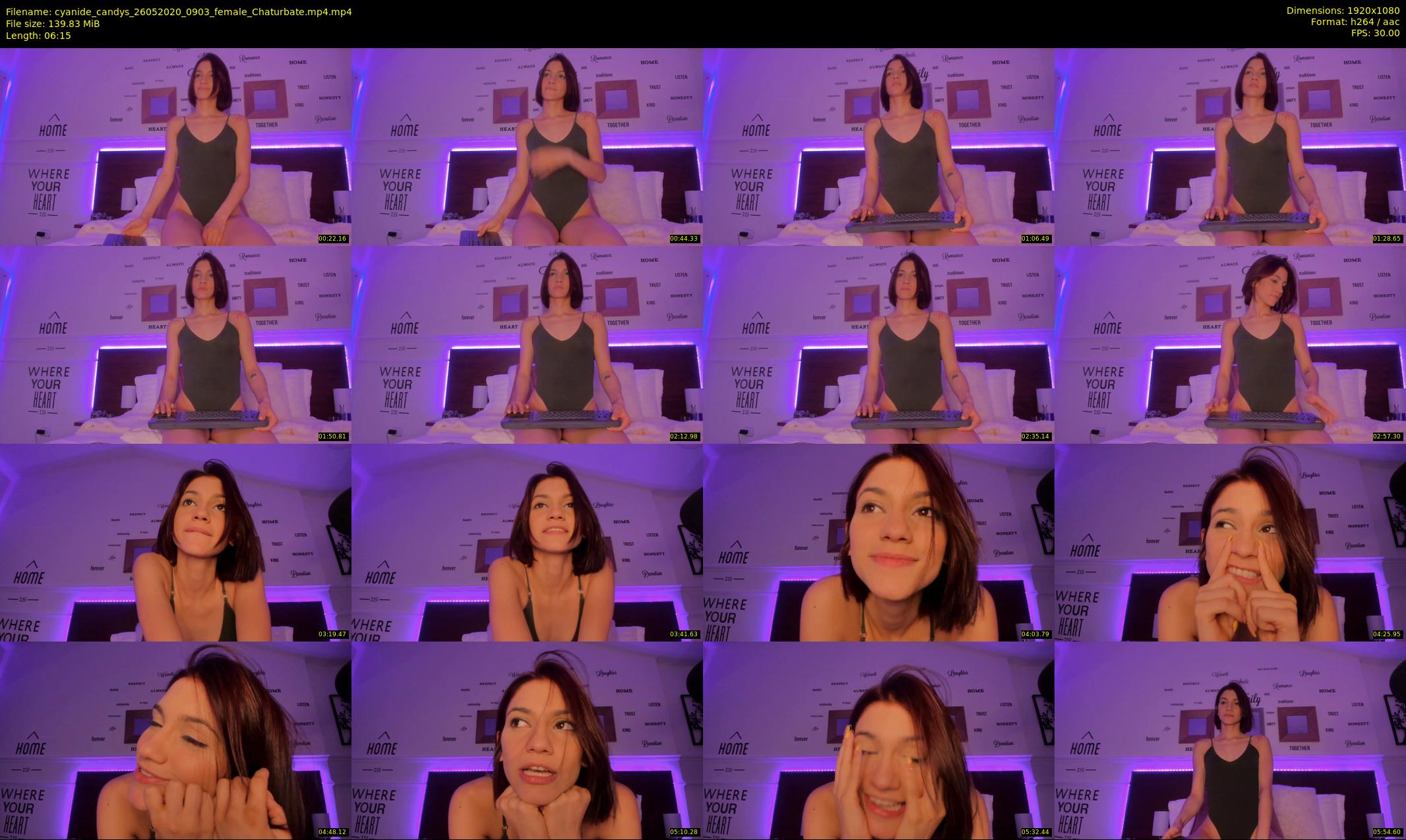 cyanide_candys — 7 minute Chaturbate female cam show recording, 1080p, May 26, 2020