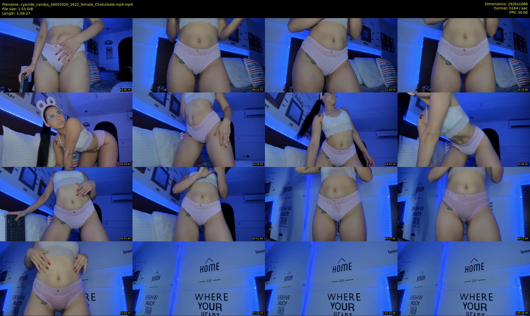 cyanide_candys — 70 minute Chaturbate female cam show recording, 1080p, May 26, 2020