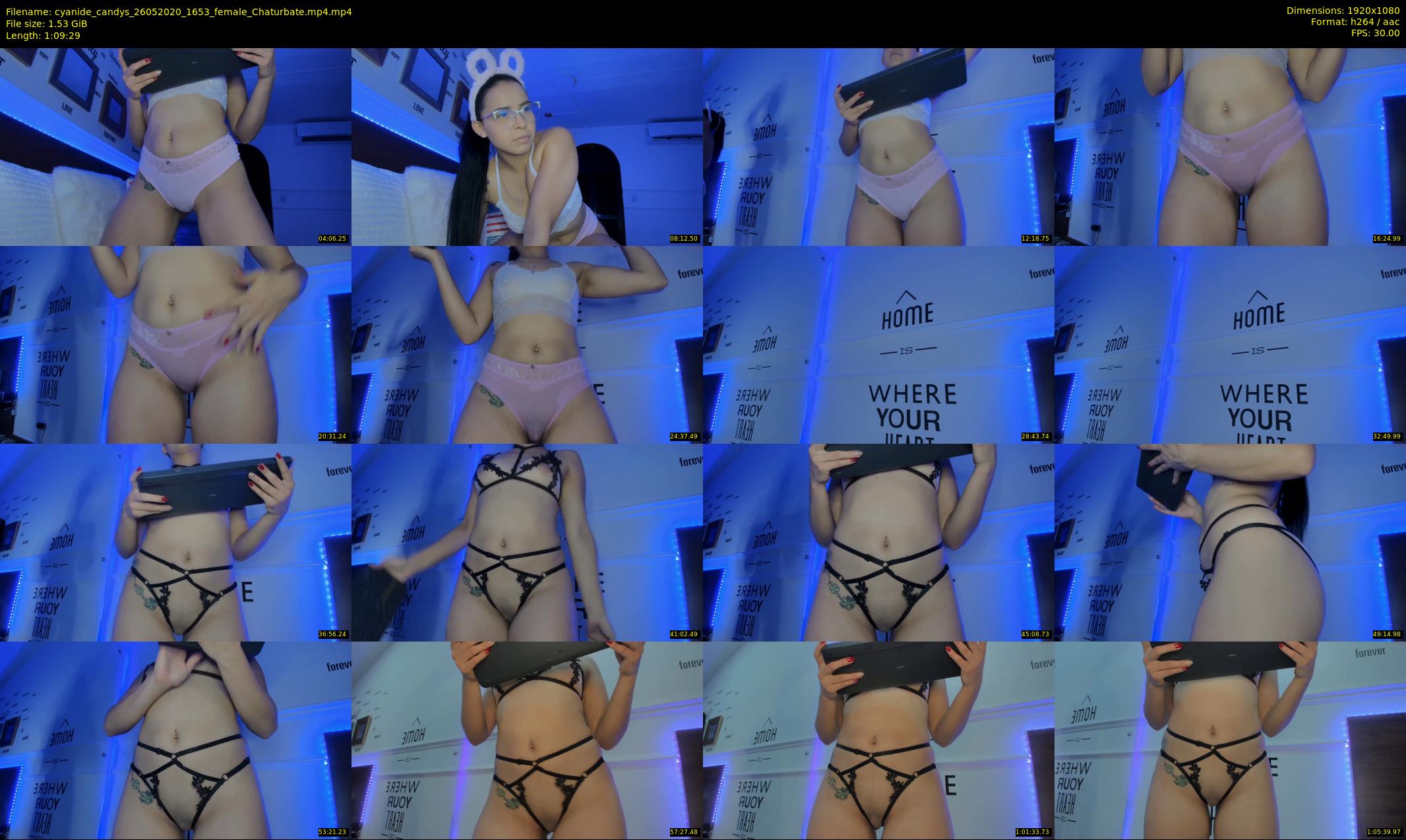 cyanide_candys — 70 minute Chaturbate female cam show recording, 1080p, May 26, 2020
