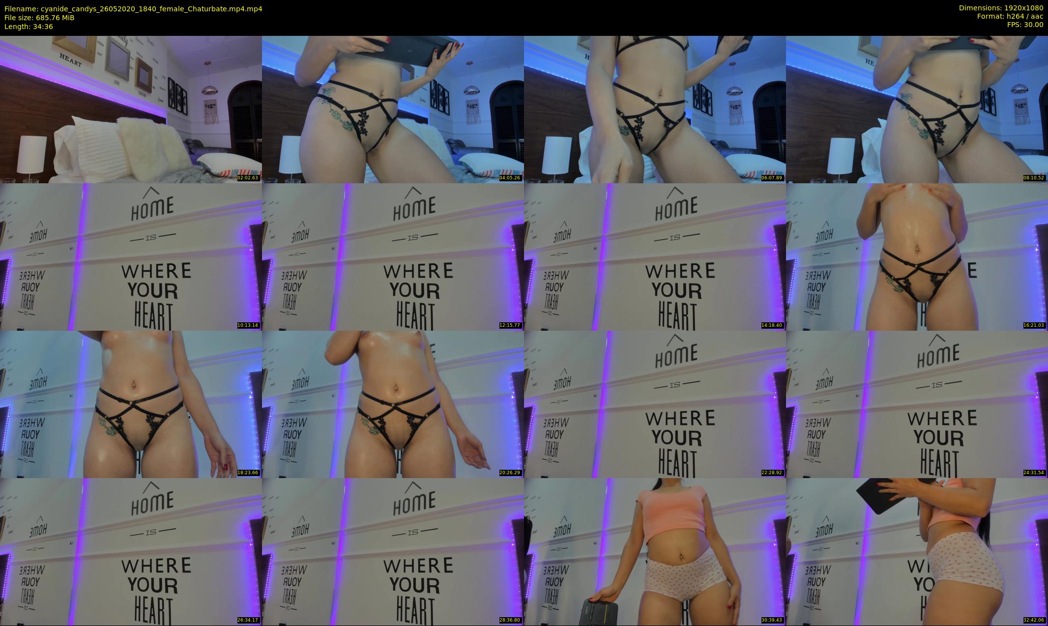 cyanide_candys — 35 minute Chaturbate female cam show recording, 1080p, May 26, 2020