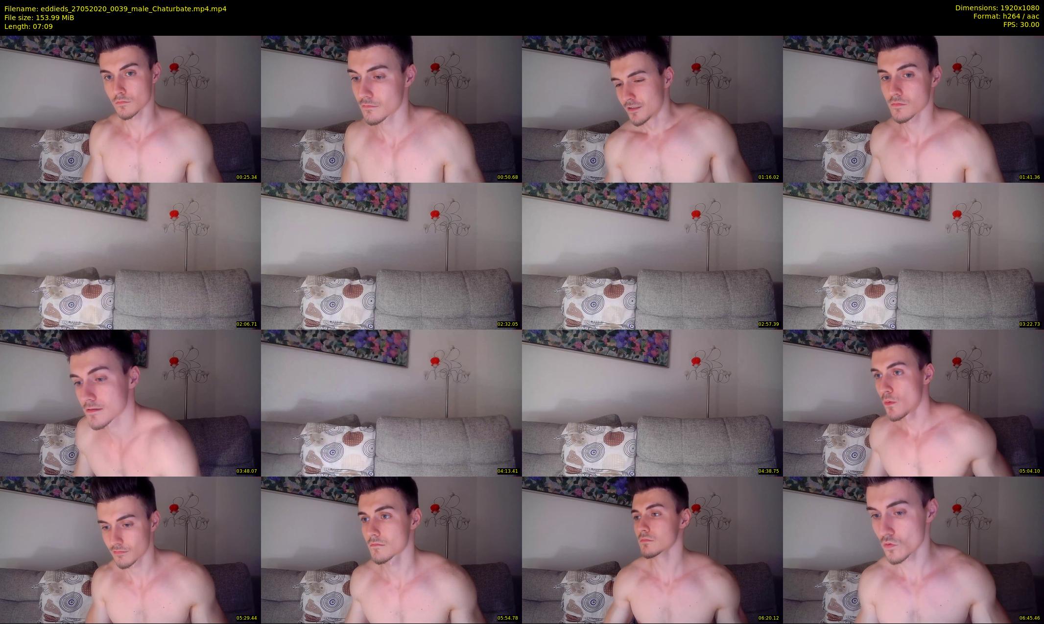 eddieds — 8 minute Chaturbate male cam show recording, 1080p, May 27, 2020