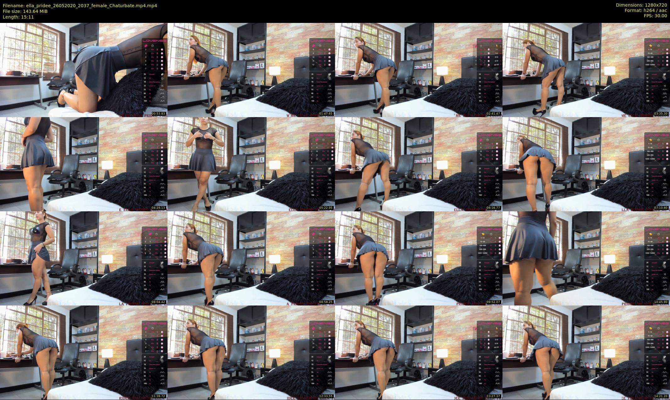 ella_pridee — 16 minute Chaturbate female cam show recording, 720p, May 26, 2020