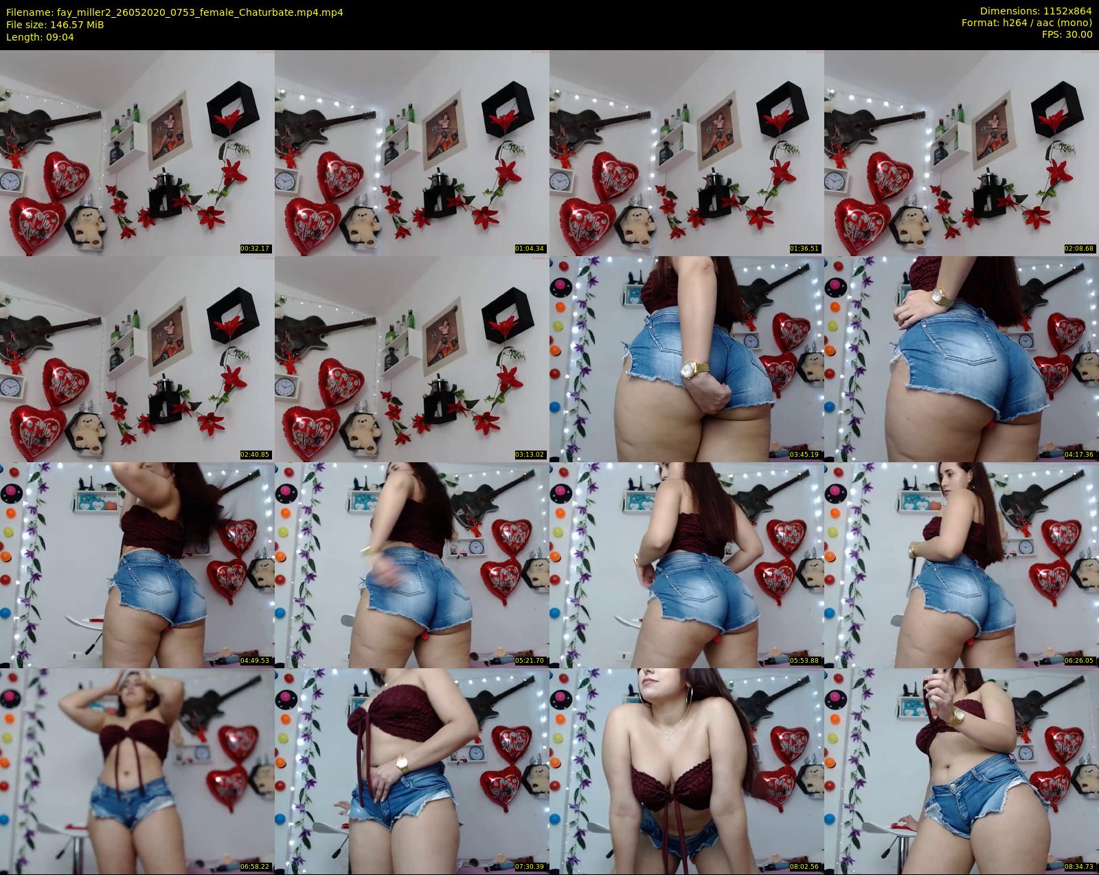 fay_miller2 — 10 minute Chaturbate female cam show recording, 720p, May 26, 2020