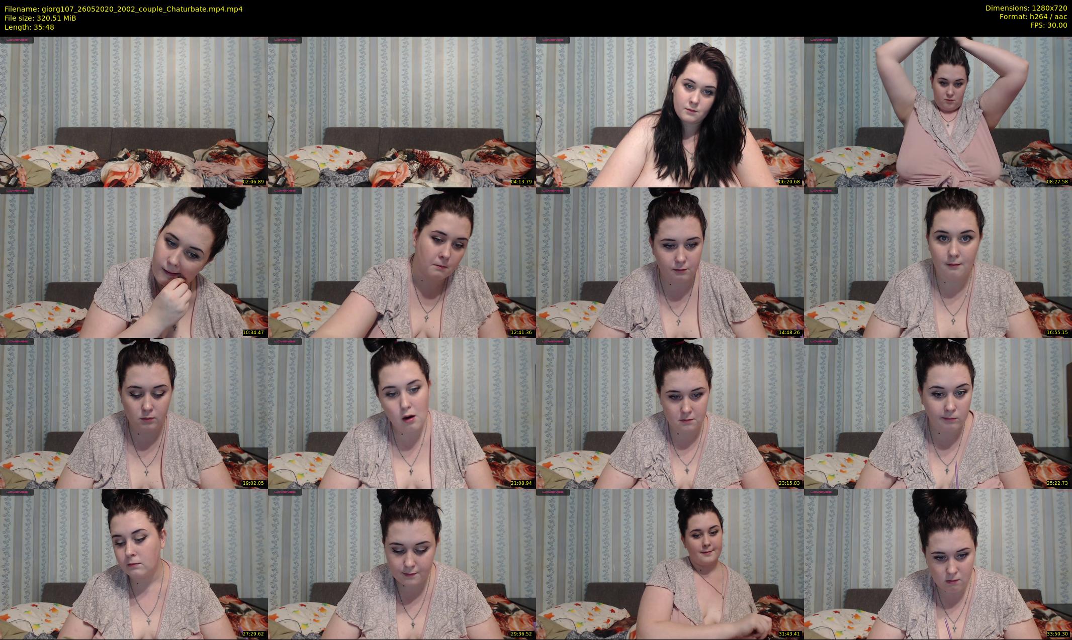 giorg107 — 36 minute Chaturbate couple cam show recording, 720p, May 26, 2020