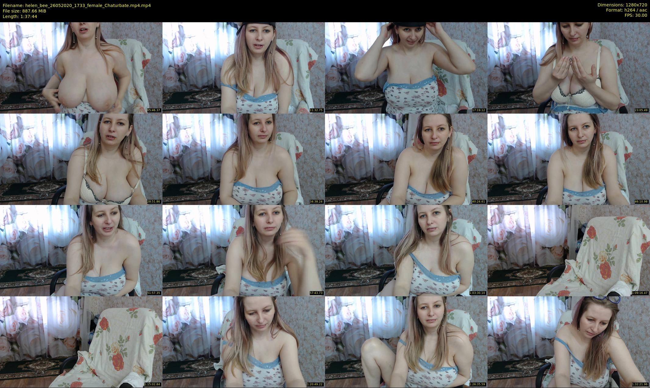 helen_bee — 98 minute Chaturbate female cam show recording, 720p, May 26, 2020