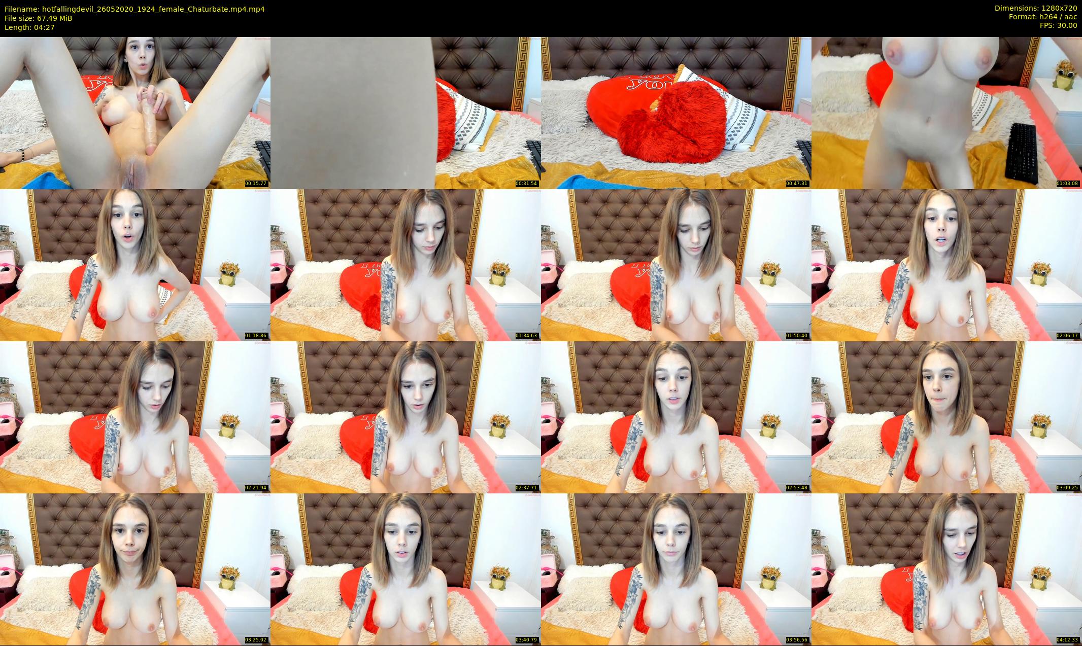 hotfallingdevil — 5 minute Chaturbate female cam show recording, 720p, May 26, 2020