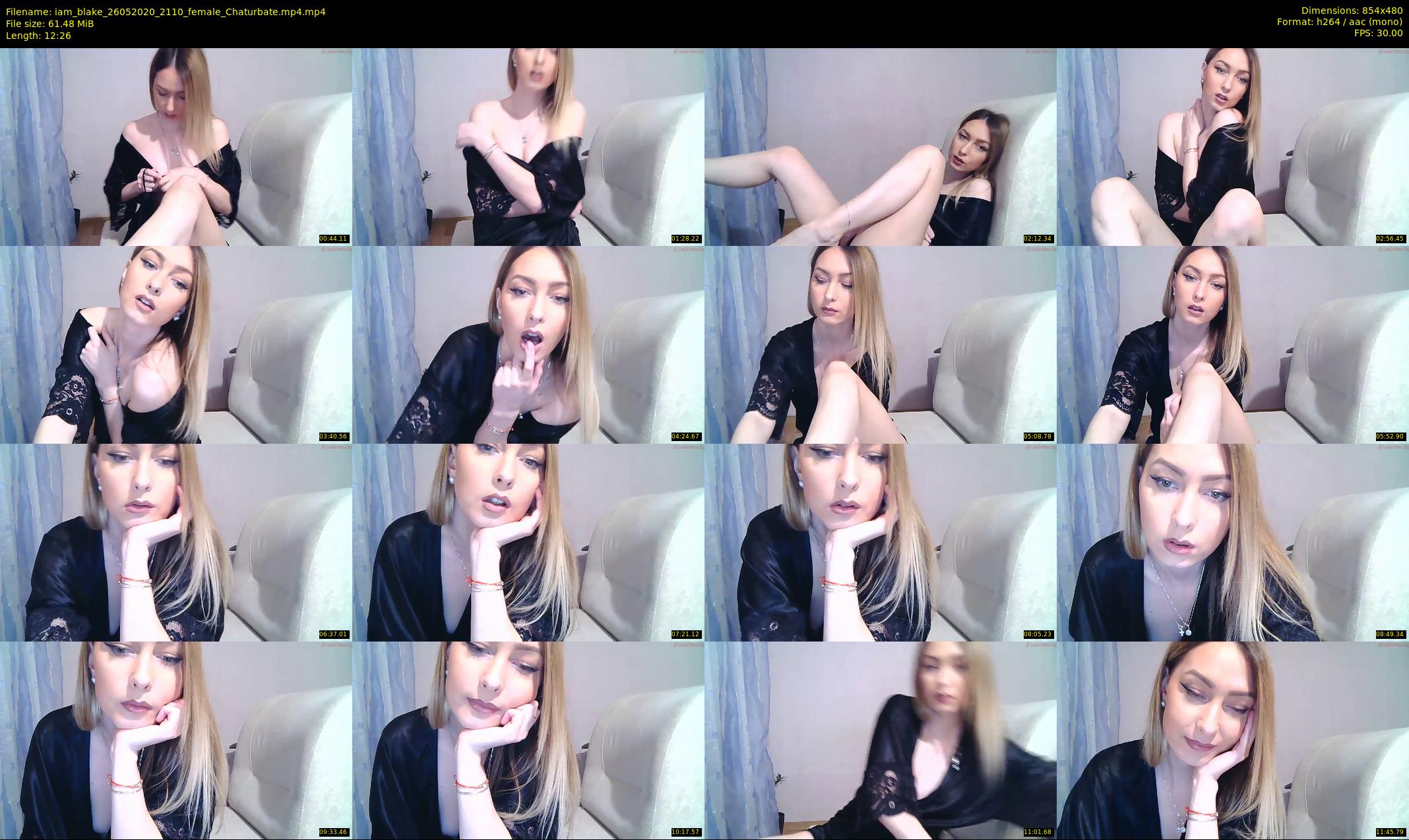 iam_blake — 13 minute Chaturbate female cam show recording, 480p, May 26, 2020