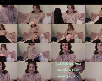 its_lily — 25 minute Chaturbate female cam show recording, 1080p, May 26, 2020