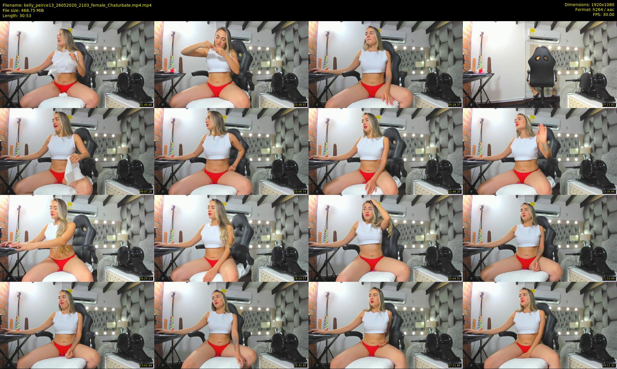 kelly_peirce13 — 31 minute Chaturbate female cam show recording, 1080p, May 26, 2020
