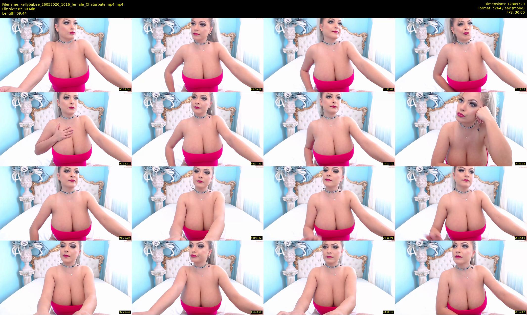 kellybabee — 10 minute Chaturbate female cam show recording, 720p, May 26, 2020
