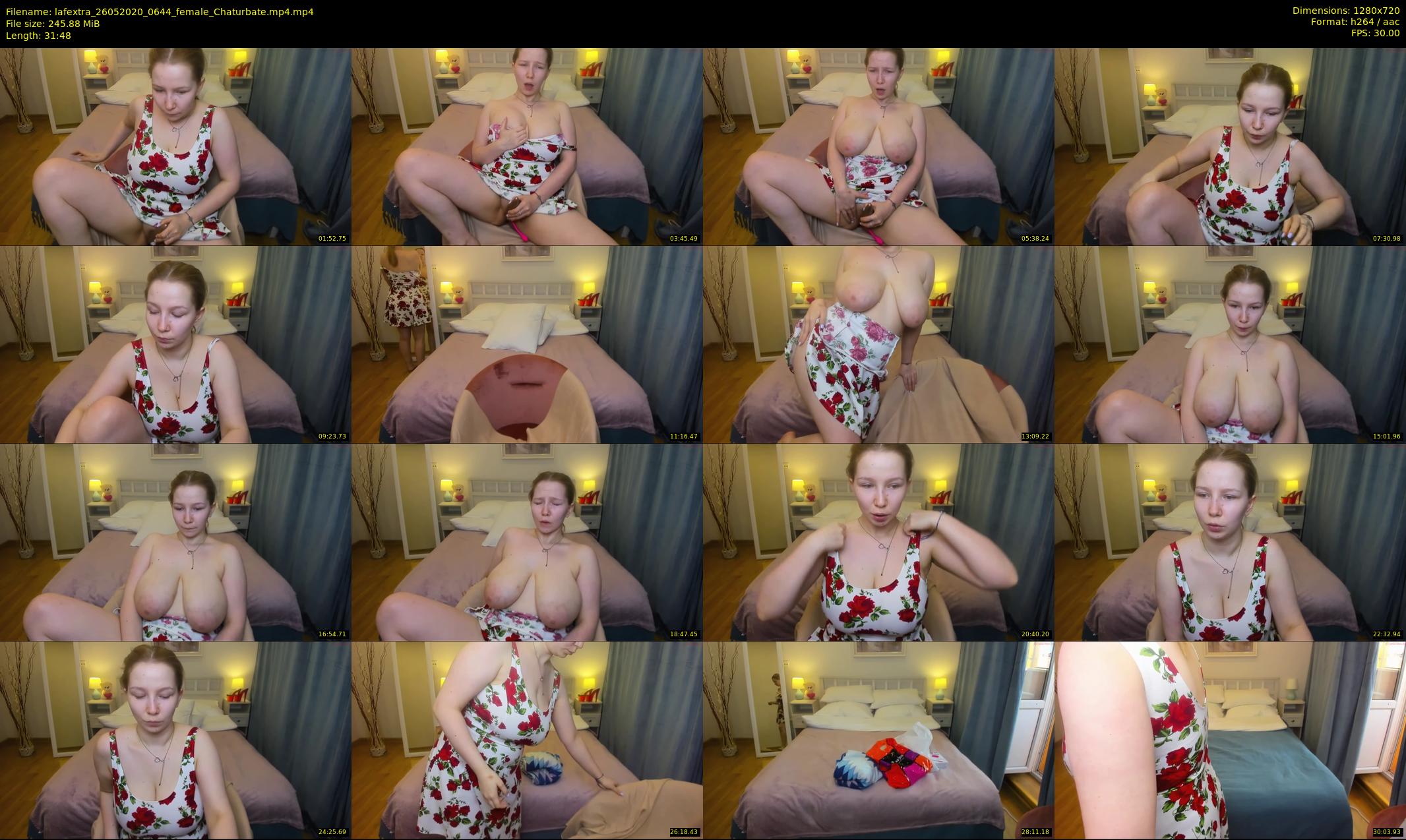 lafextra — 32 minute Chaturbate female cam show recording, 720p, May 26, 2020