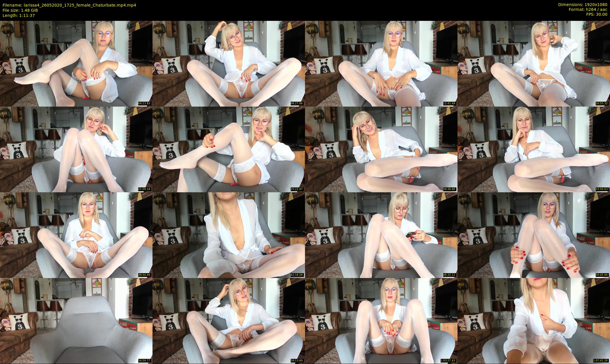 larissa4 — 72 minute Chaturbate female cam show recording, 1080p, May 26, 2020