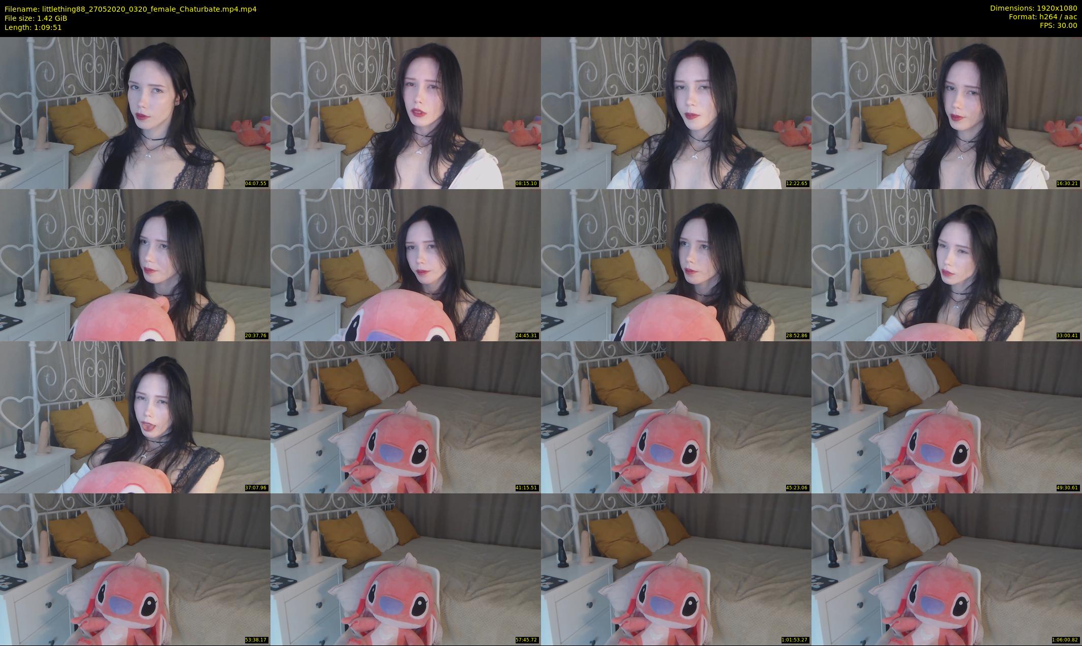 littlething88 — 70 minute Chaturbate female cam show recording, 1080p, May 27, 2020