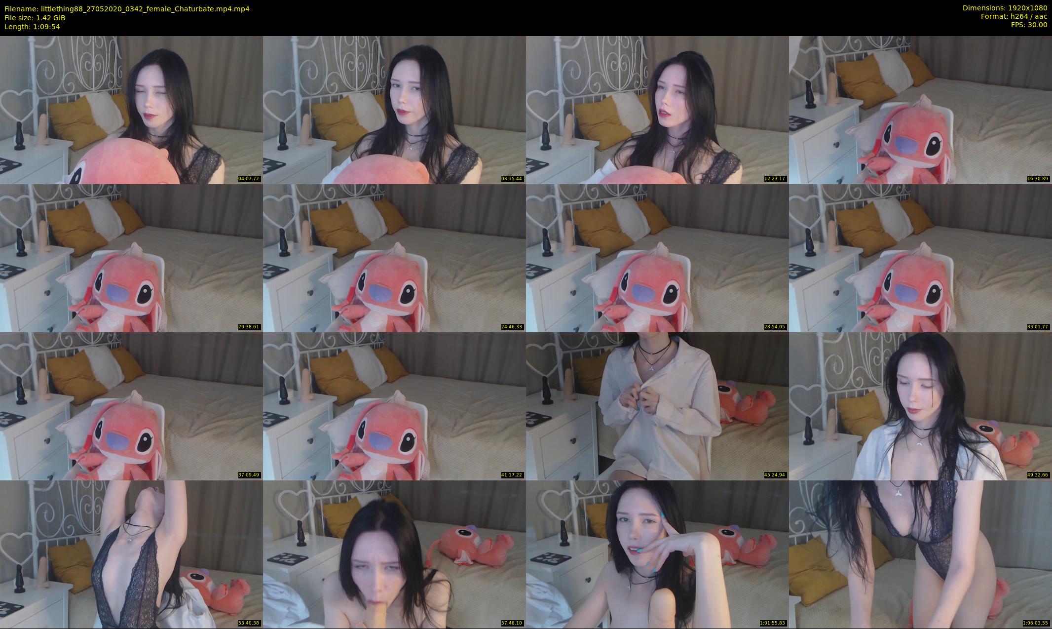 littlething88 — 70 minute Chaturbate female cam show recording, 1080p, May 27, 2020