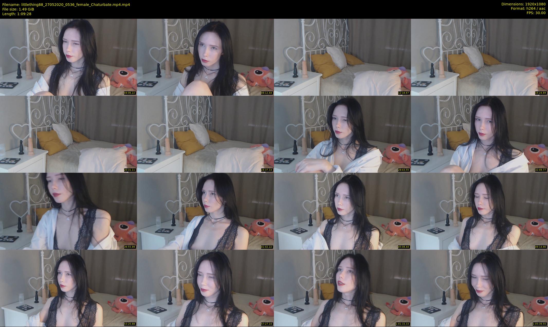 littlething88 — 70 minute Chaturbate female cam show recording, 1080p, May 27, 2020