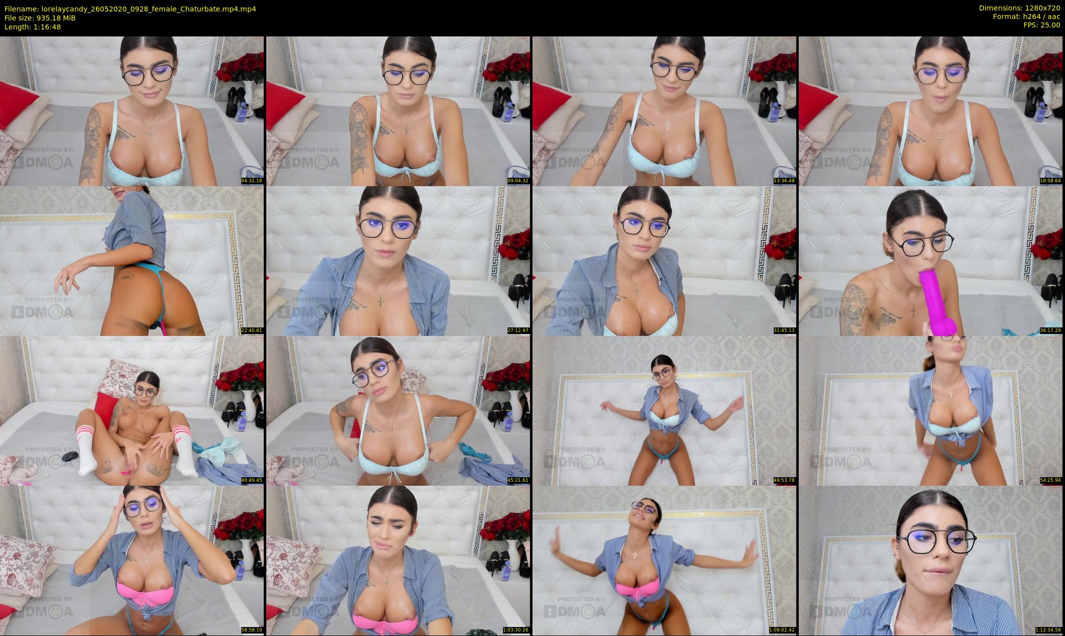 lorelaycandy — 77 minute Chaturbate female cam show recording, 720p, May 26, 2020