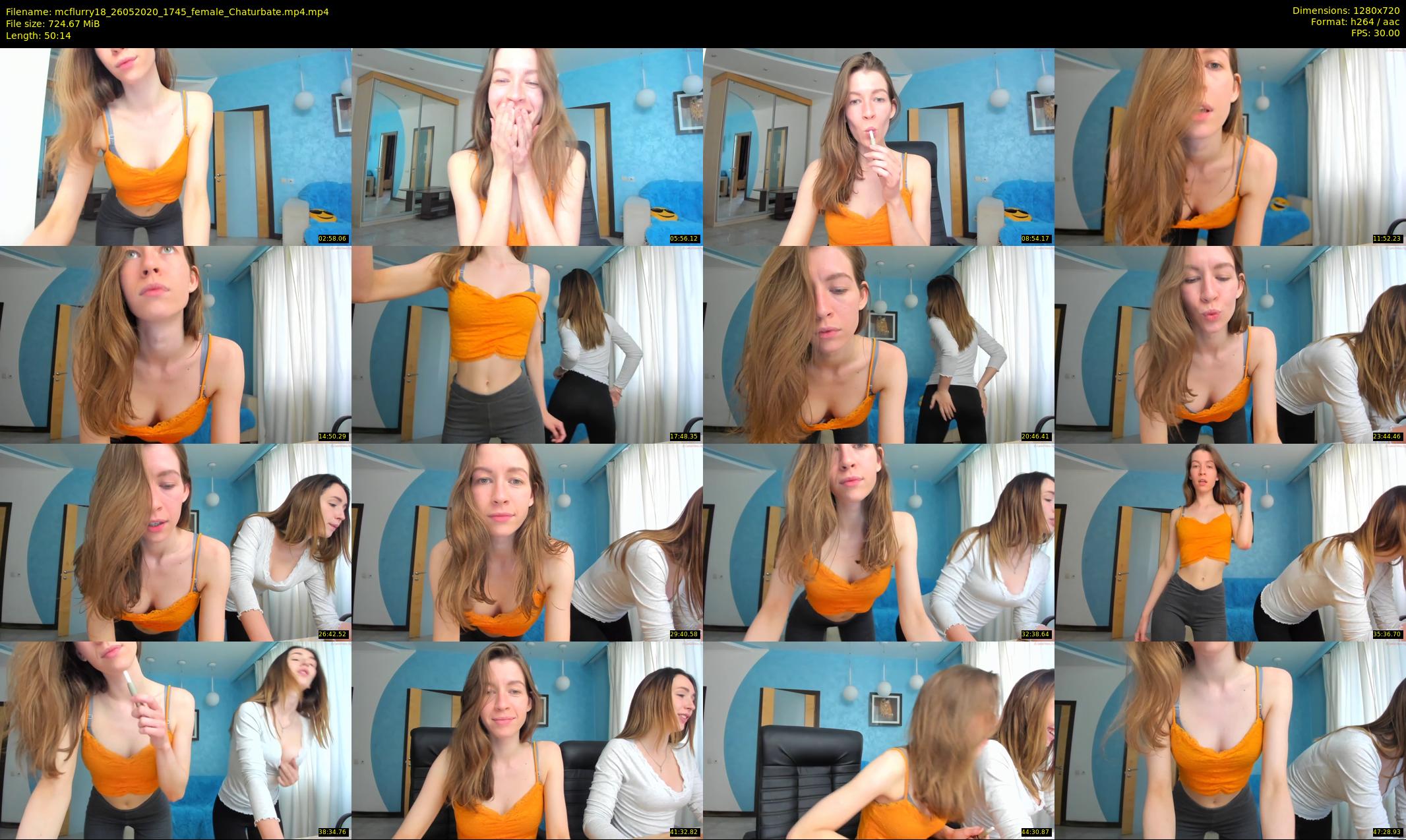 mcflurry18 — 51 minute Chaturbate female cam show recording, 720p, May 26, 2020