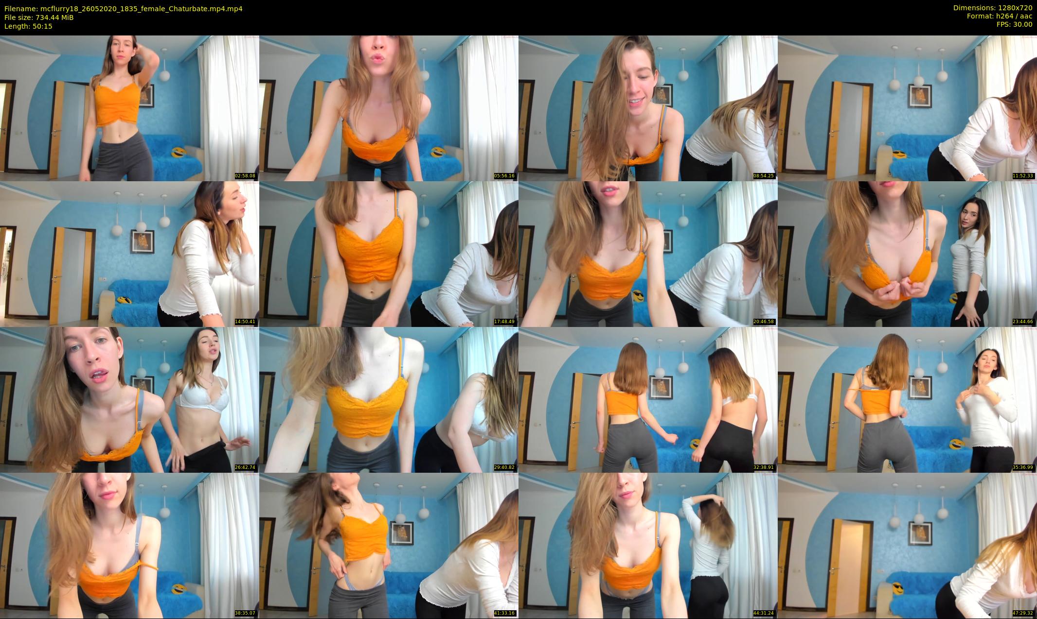 mcflurry18 — 51 minute Chaturbate female cam show recording, 720p, May 26, 2020