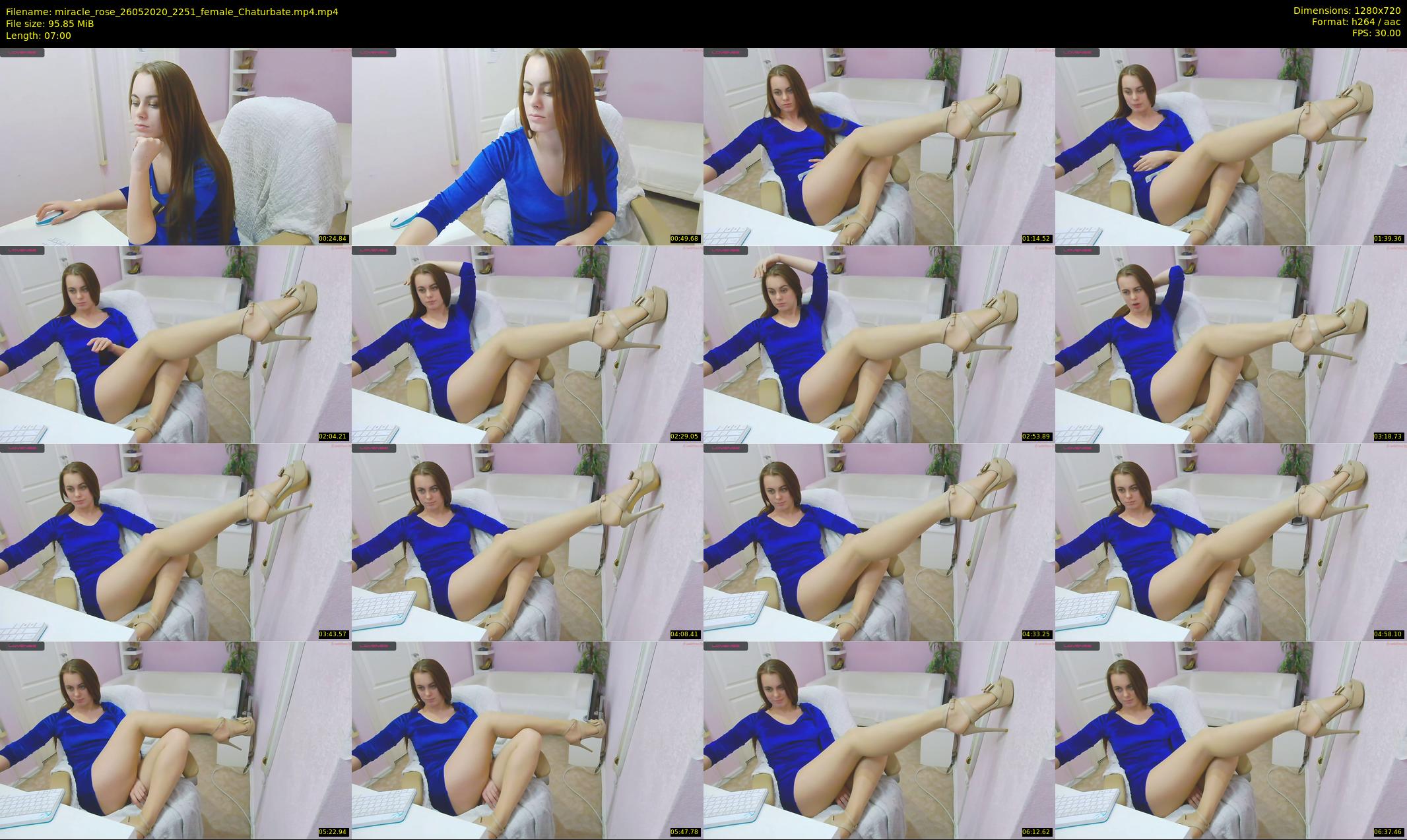 miracle_rose — 7 minute Chaturbate female cam show recording, 720p, May 26, 2020