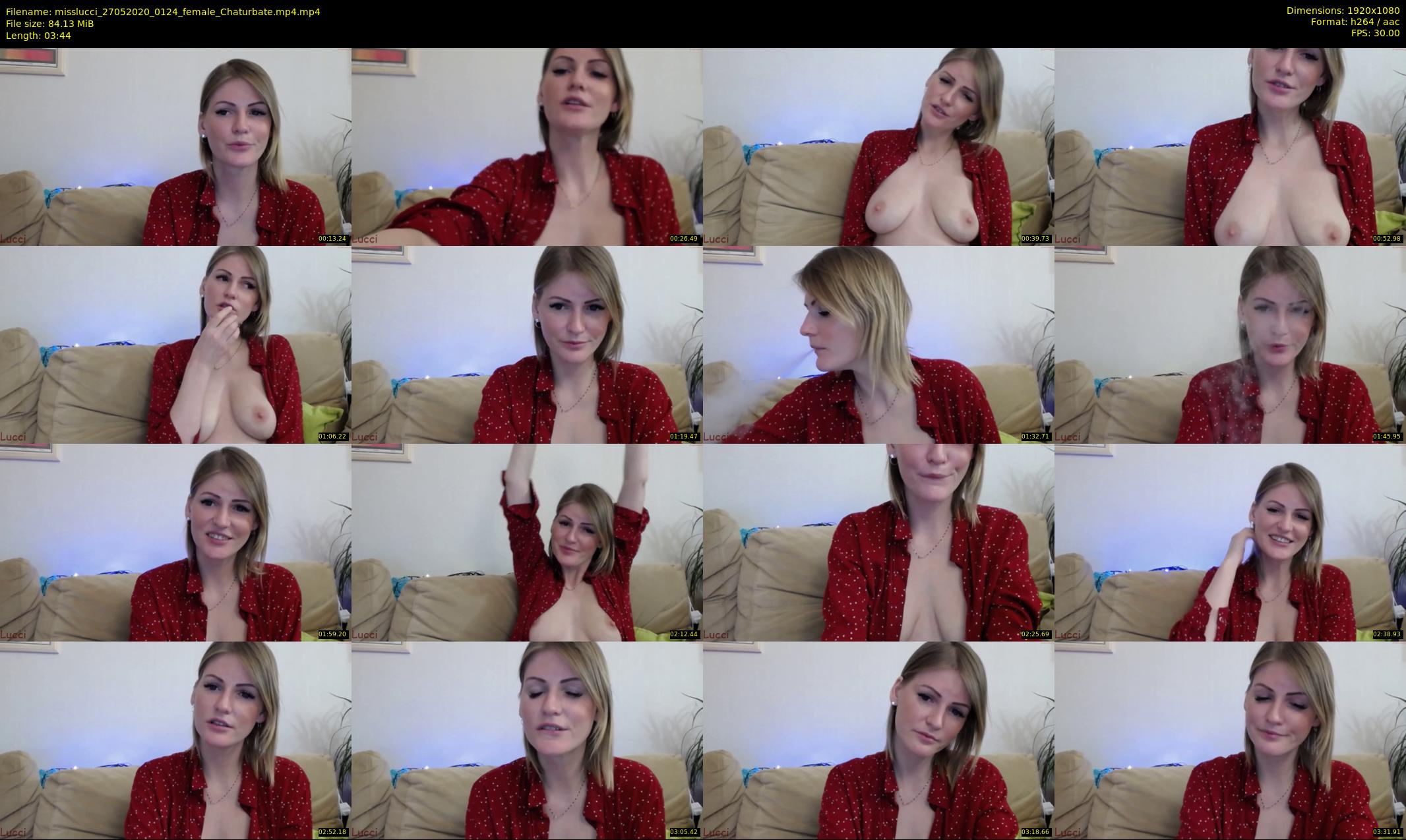 misslucci — 4 minute Chaturbate female cam show recording, 1080p, May 27, 2020