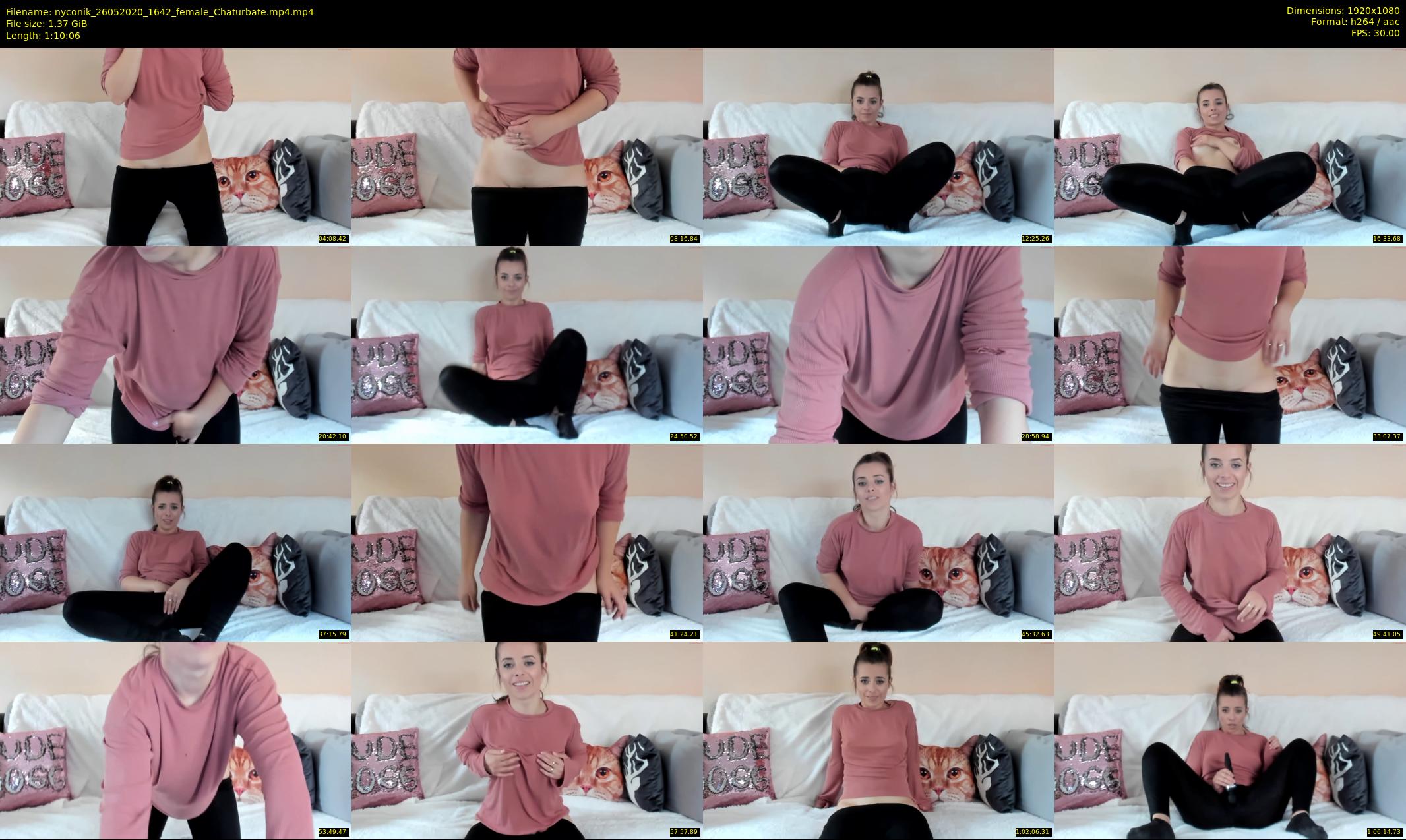 nyconik — 71 minute Chaturbate female cam show recording, 1080p, May 26, 2020